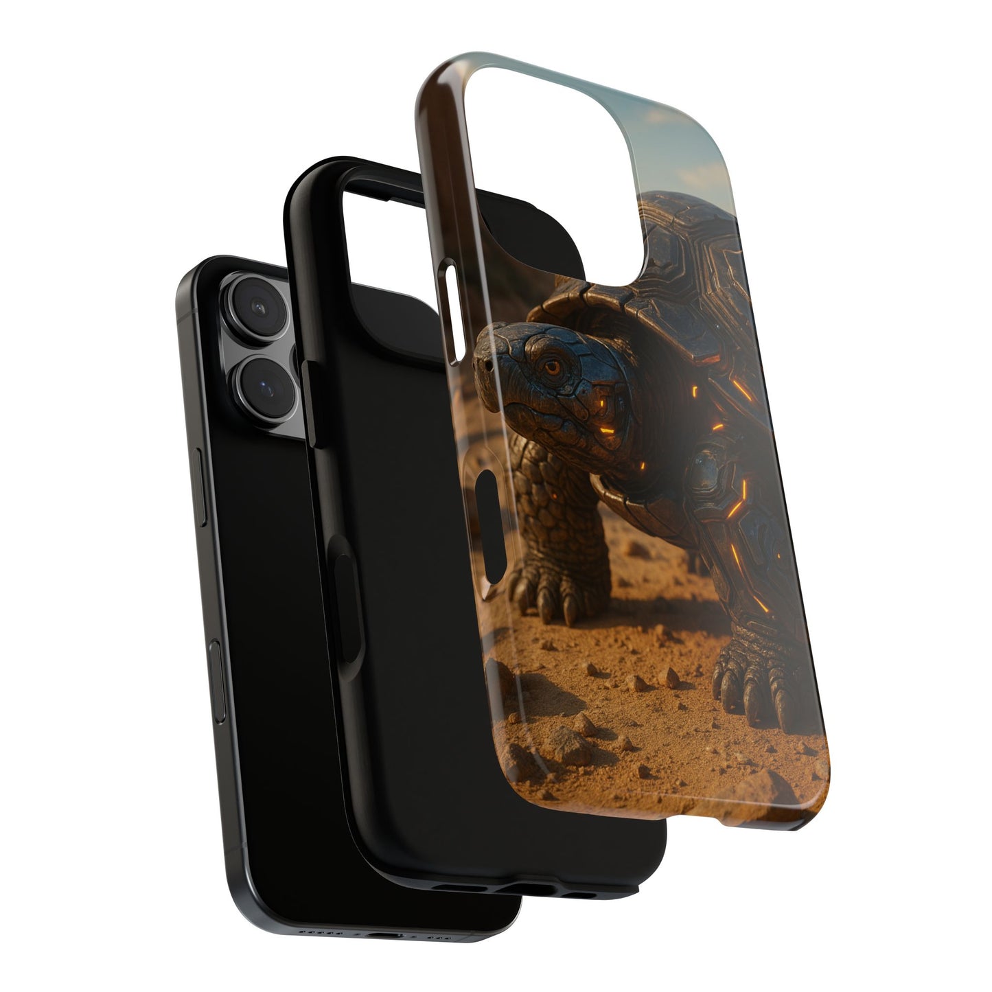 Chrome Shell • Apple iPhone 16 • MagSafe® Tough Case