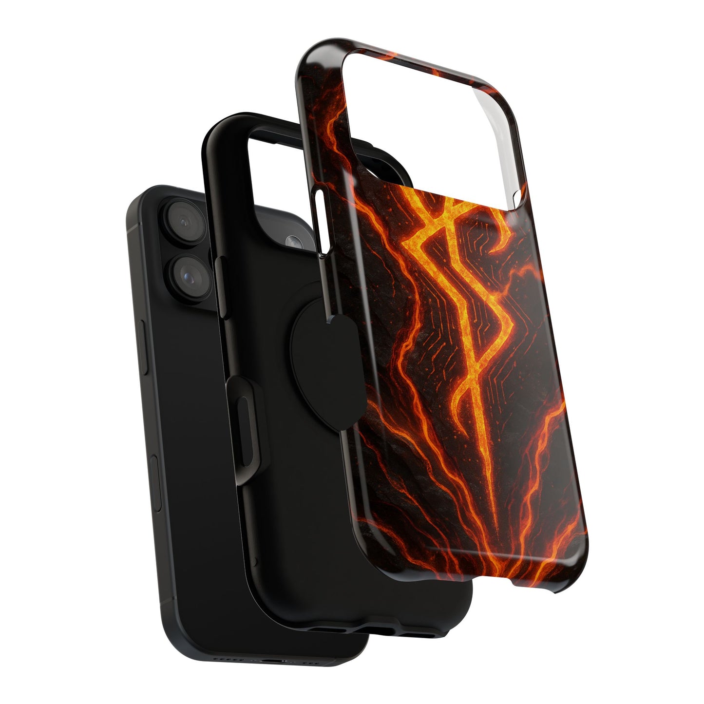 Molten Glyph • Apple iPhone 17 Pro • MagSafe® Tough Case