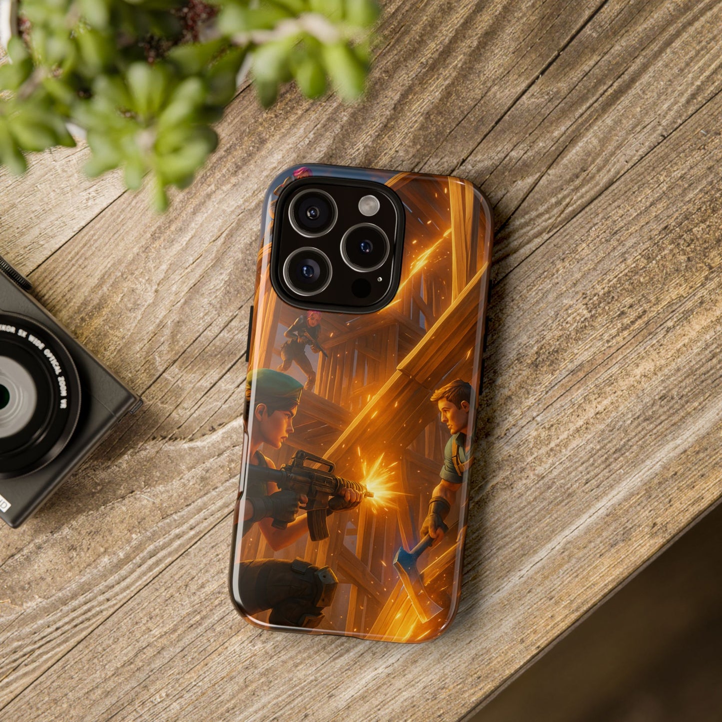 Build Fight • Fortnite • Apple iPhone 16 • MagSafe® Tough Case