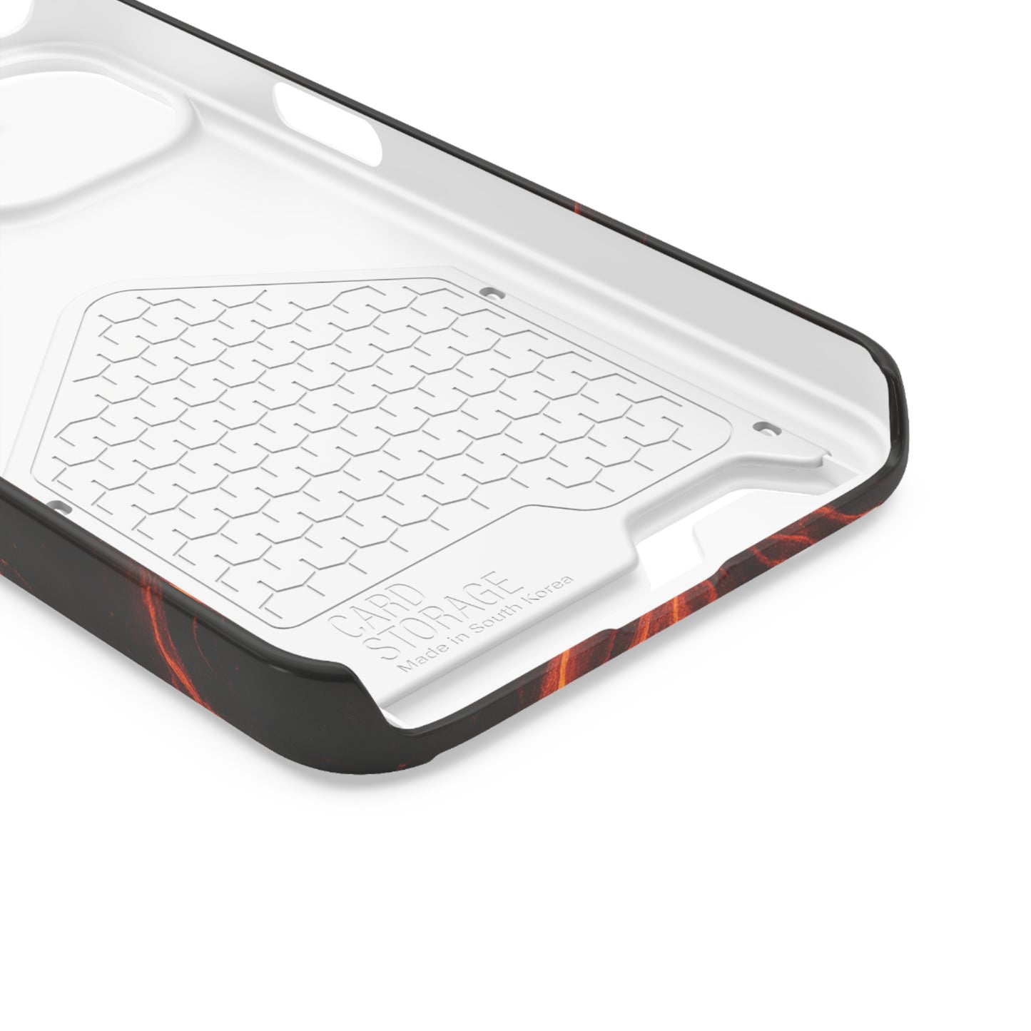 Molten Glyph • Apple iPhone 13 • MagSafe® Tough Case with Card Holder