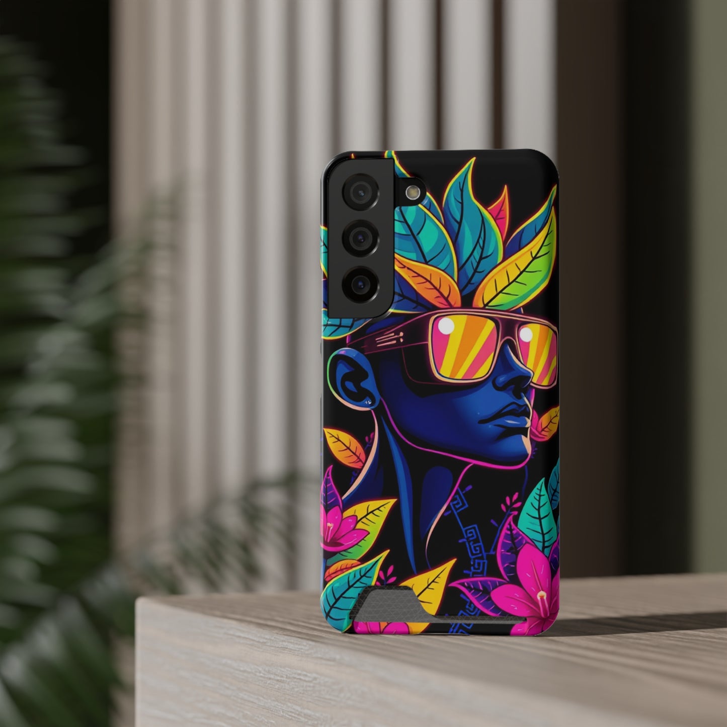 Neon Punk • Samsung Galaxy S22 • MagSafe® Tough Case with Card Holder