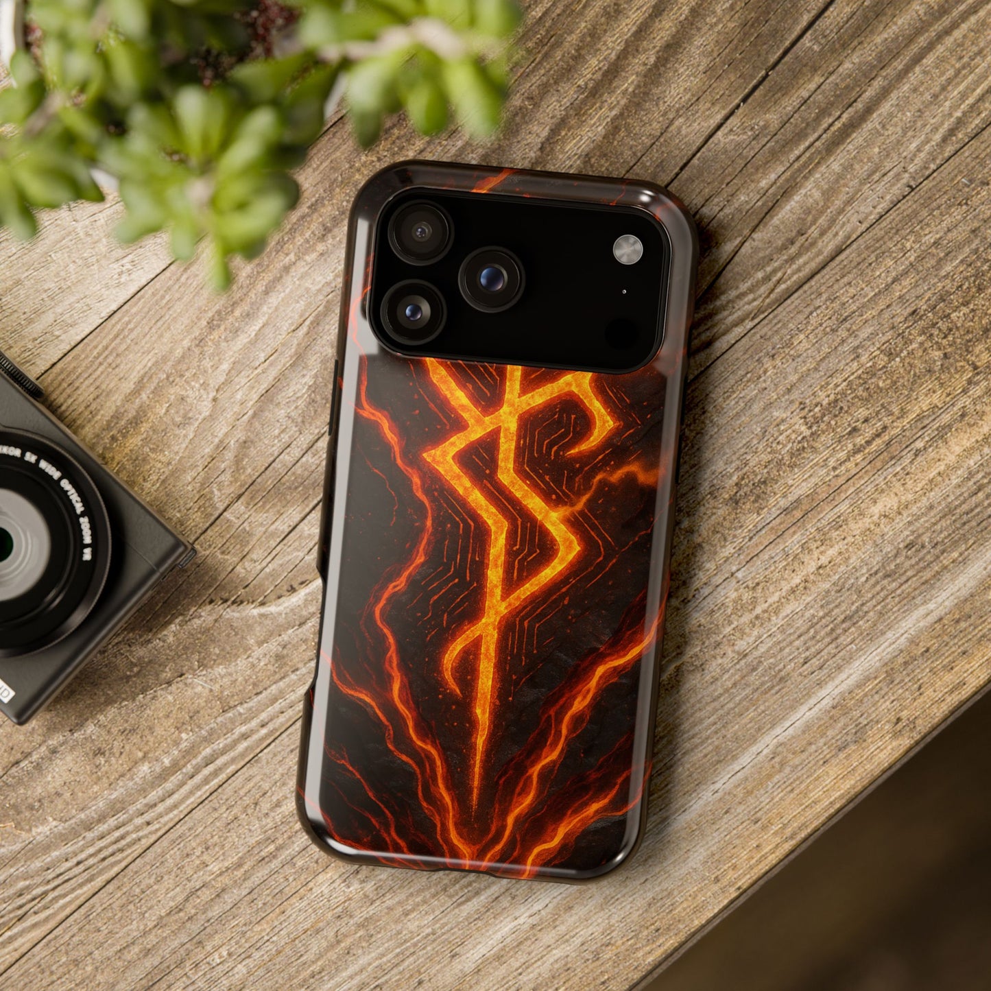 Molten Glyph • Apple iPhone 17 Pro • MagSafe® Tough Case