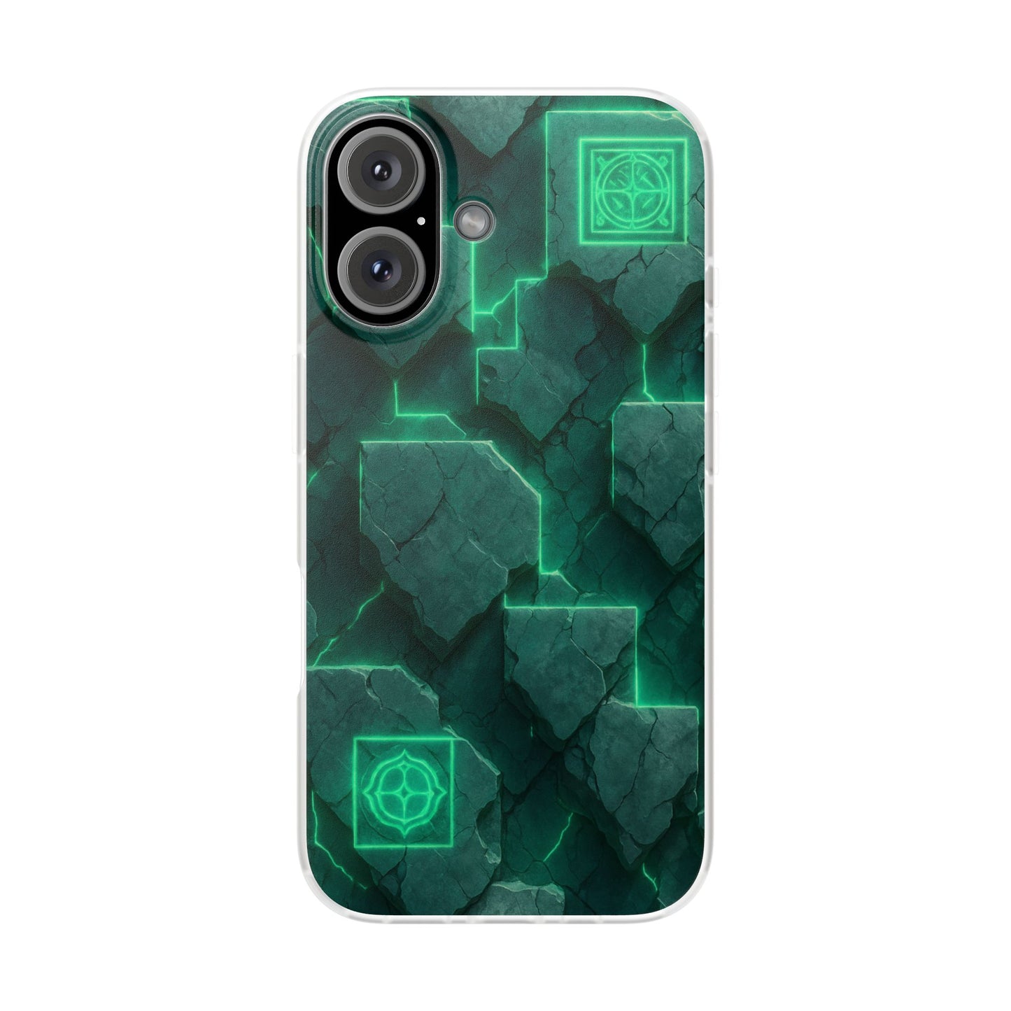 Digital Terrain • Apple iPhone 16 • Flexi Clear Case