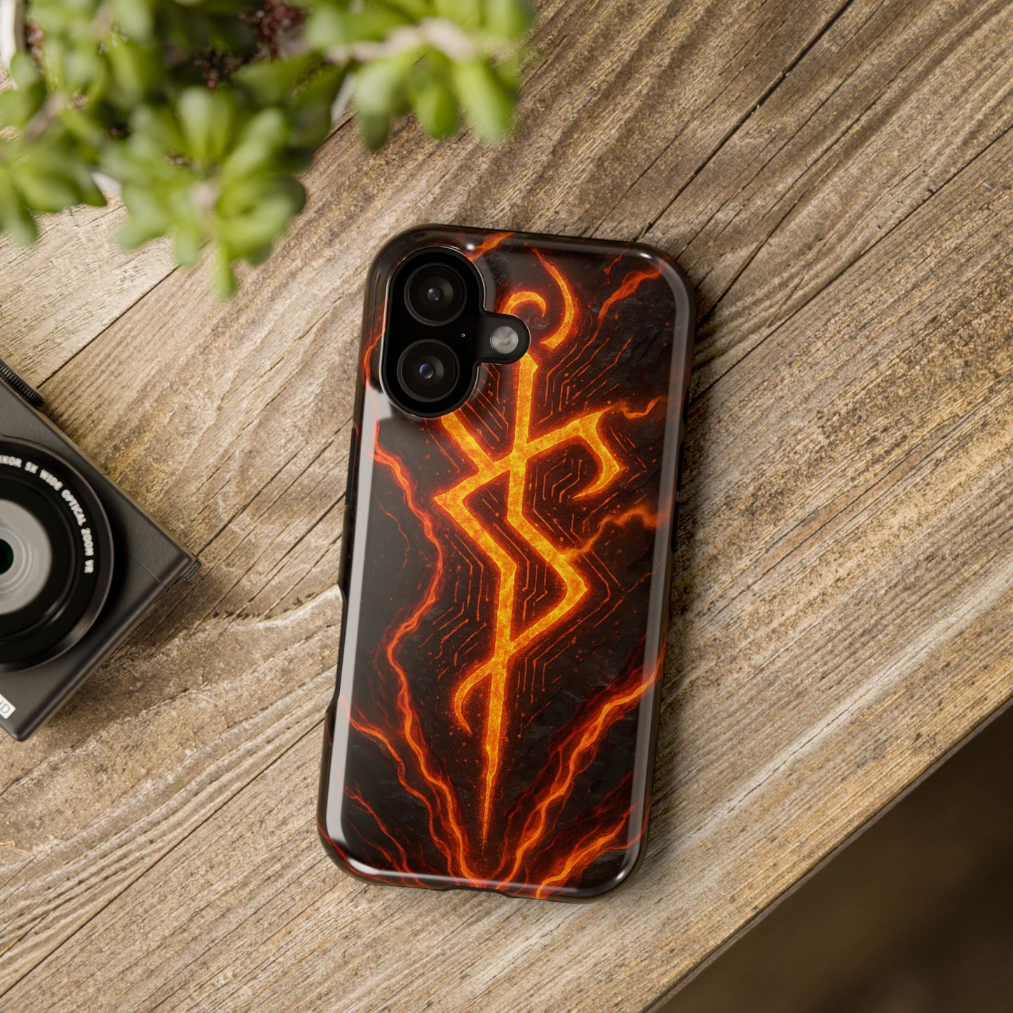 Molten Glyph • Apple iPhone 17 Pro • MagSafe® Tough Case
