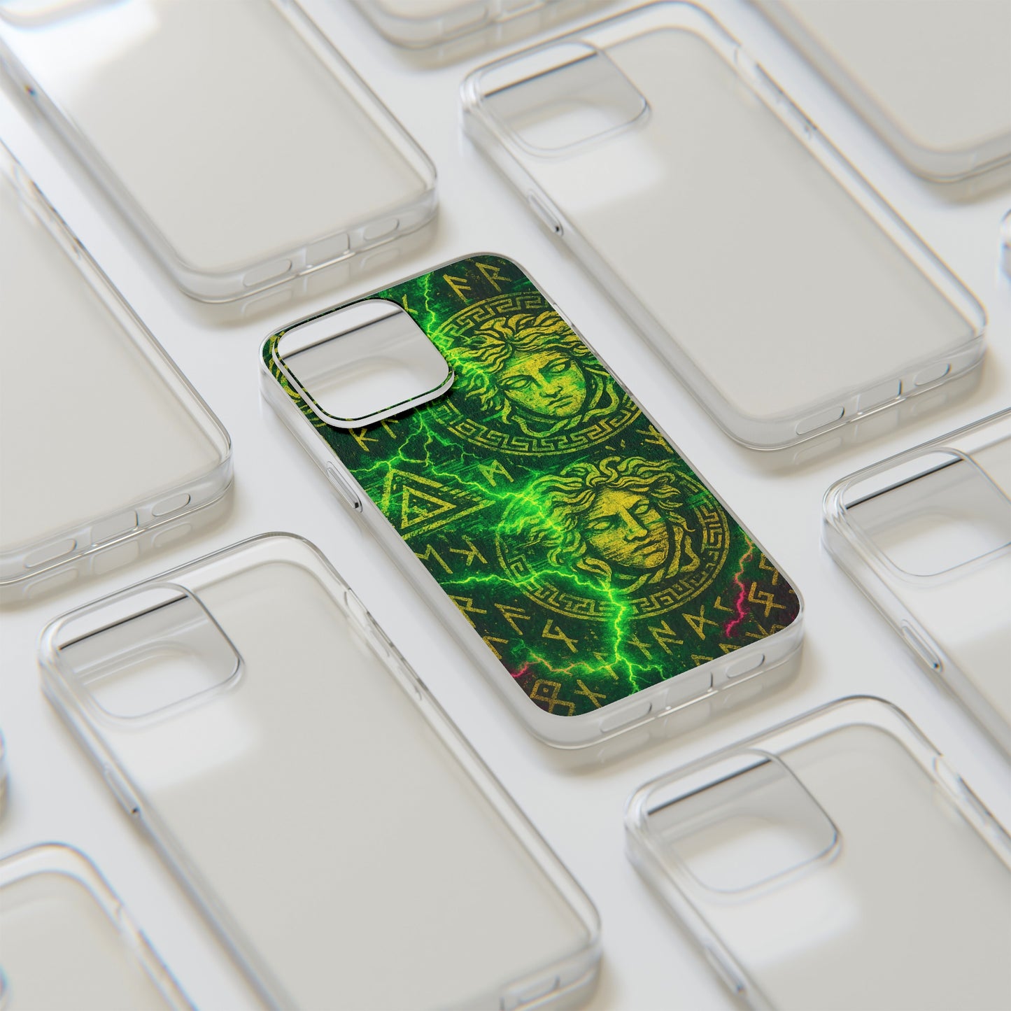 Glyph Gods • Apple iPhone 14 • Flexi Clear Case