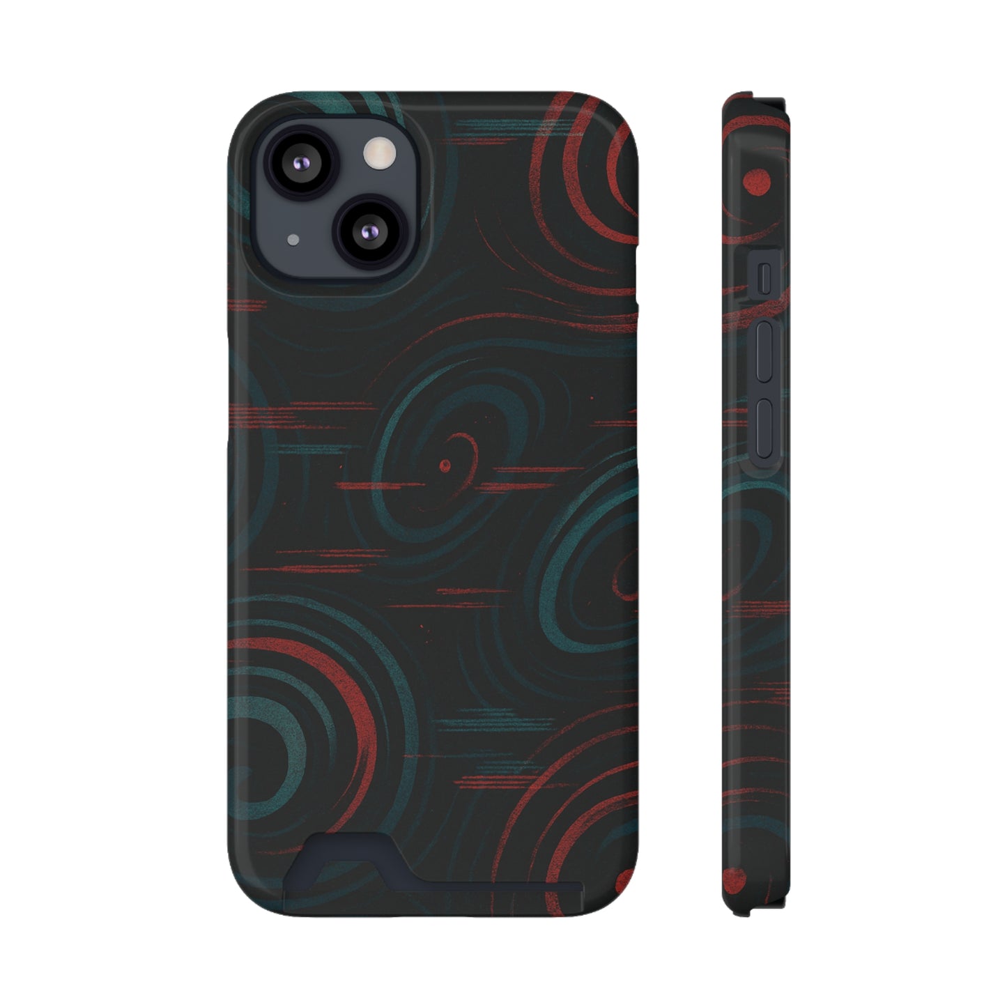 Soundwaves • Apple iPhone 13 • MagSafe® Tough Case with Card Holder