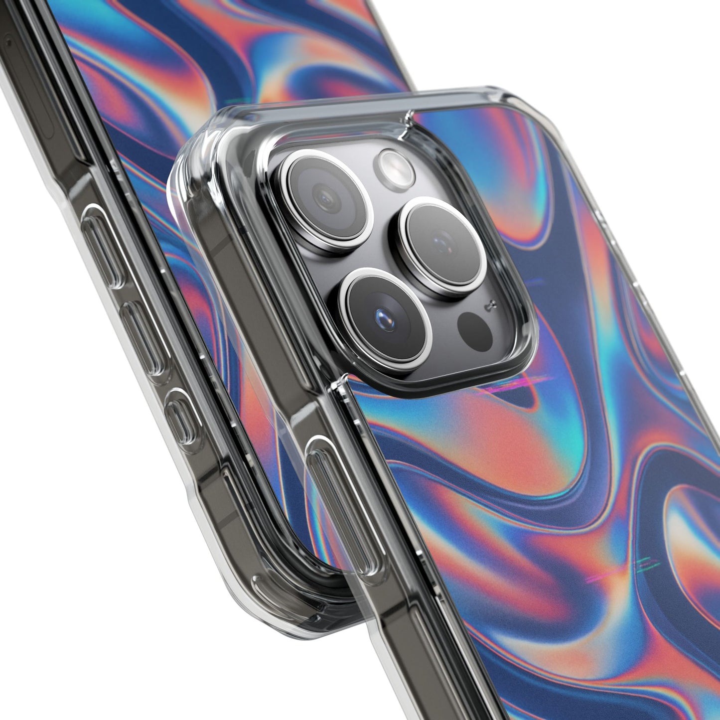 Chrome Illusion • Apple iPhone 15 • MagSafe® Clear Case