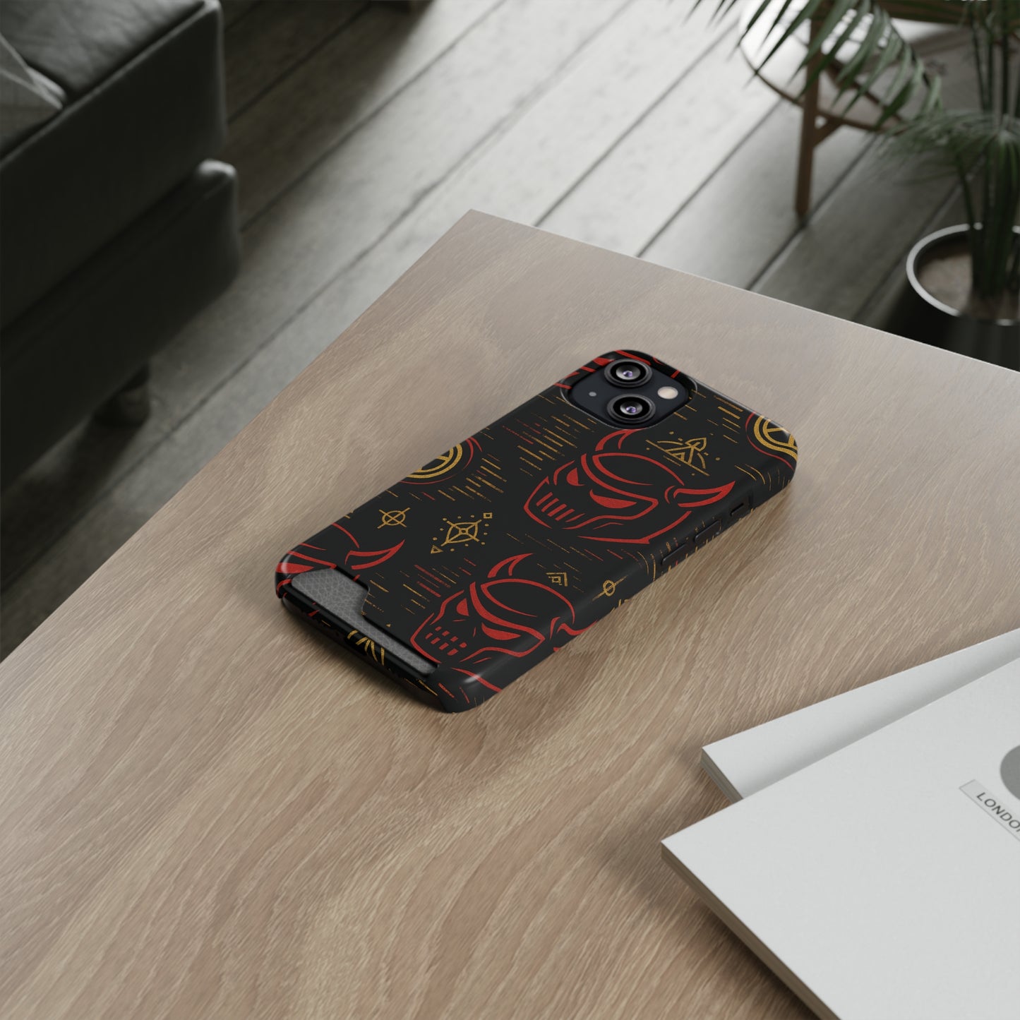 Speed Demon • Apple iPhone 13 • MagSafe® Tough Case with Card Holder