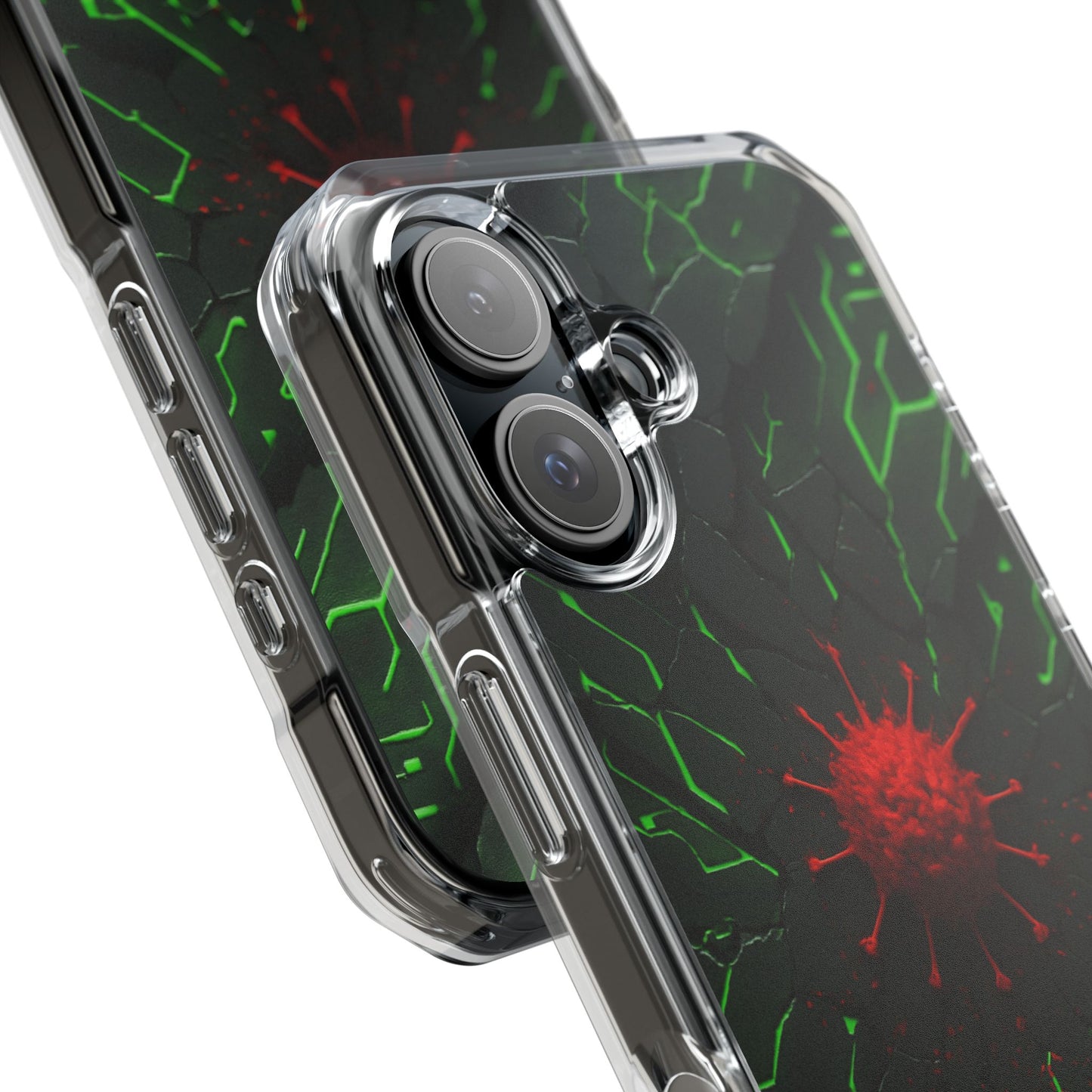 Atomic Fusion • Apple iPhone 16 • MagSafe® Clear Case