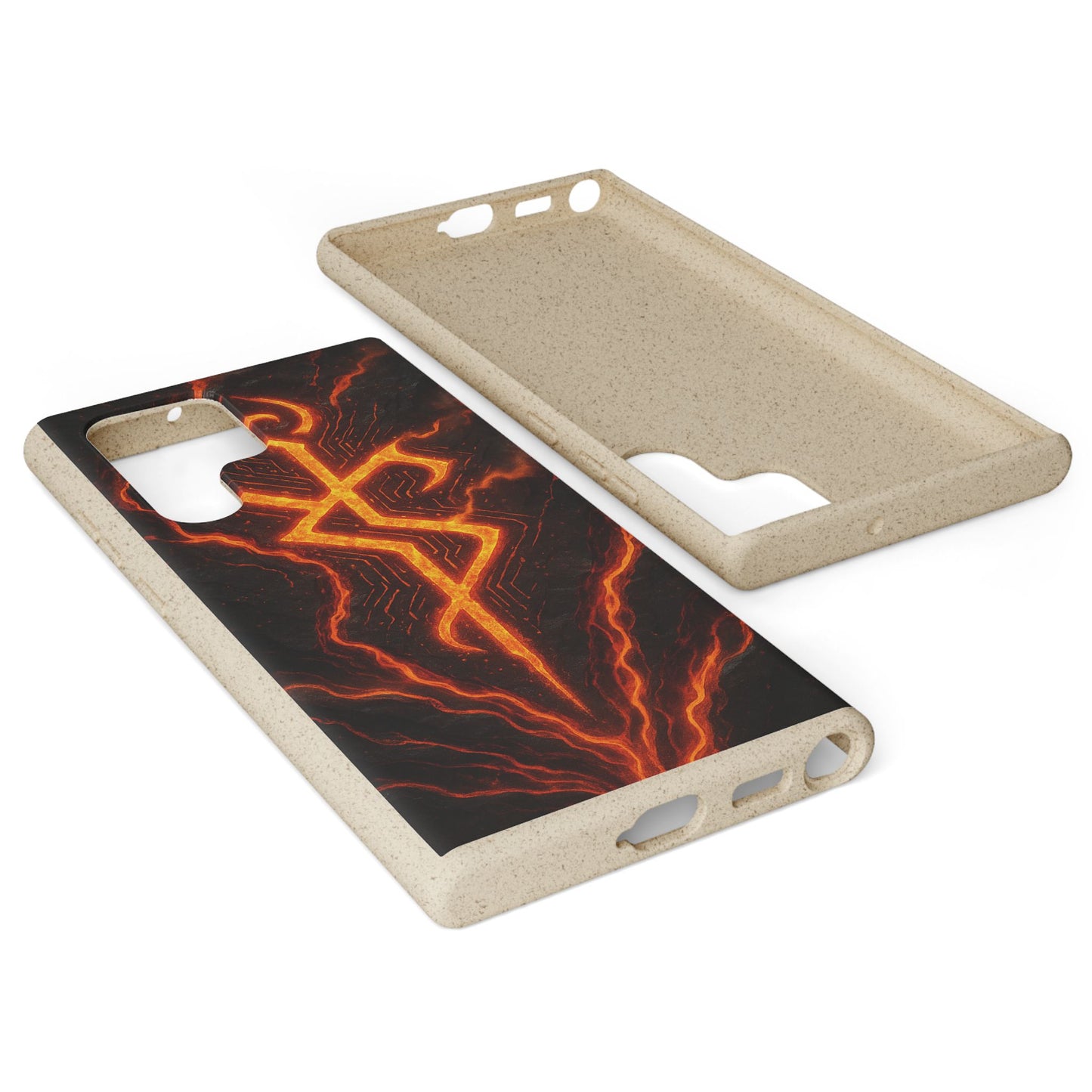 Molten Glyph • Samsung Galaxy S22 Eco-Friendly Phone Case