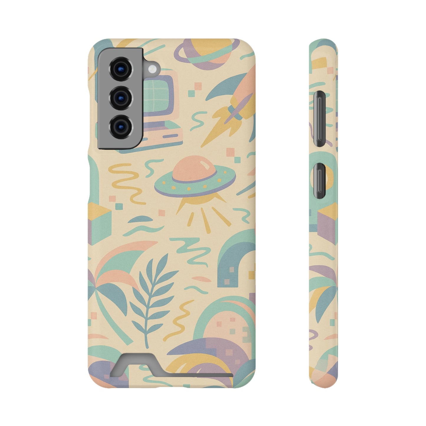 Galactic Whimsy • Samsung Galaxy S21 • MagSafe® Tough Case with Card Holder