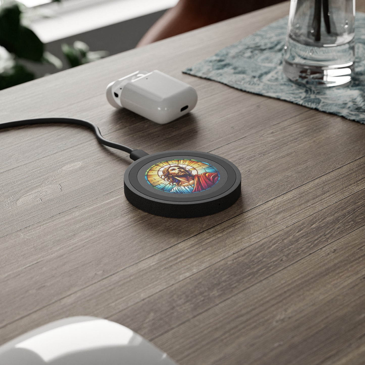 God First • Quake Smartphone Wireless Charger