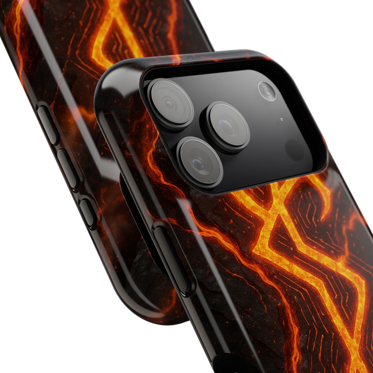 Molten Glyph • Apple iPhone 17 Pro • MagSafe® Tough Case
