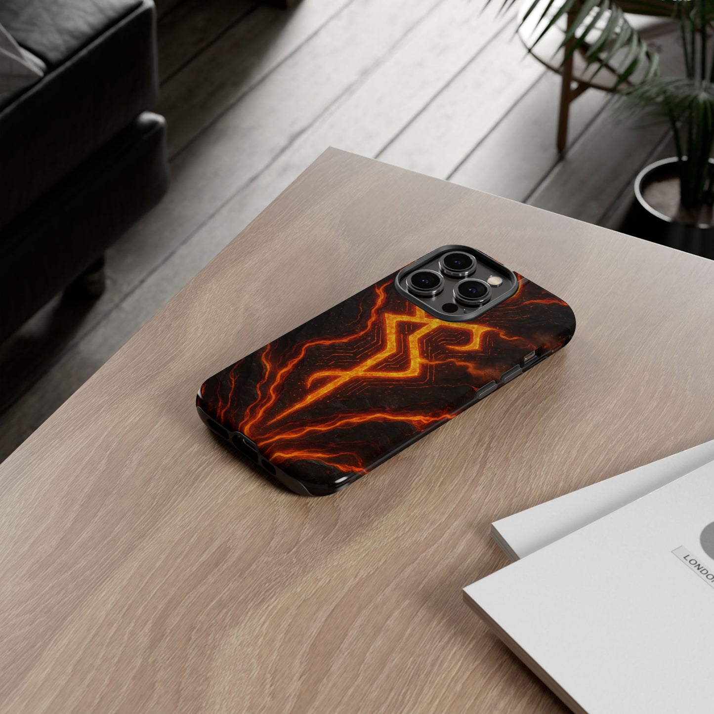 Molten Glyph • Apple iPhone 14 • MagSafe® Tough Case