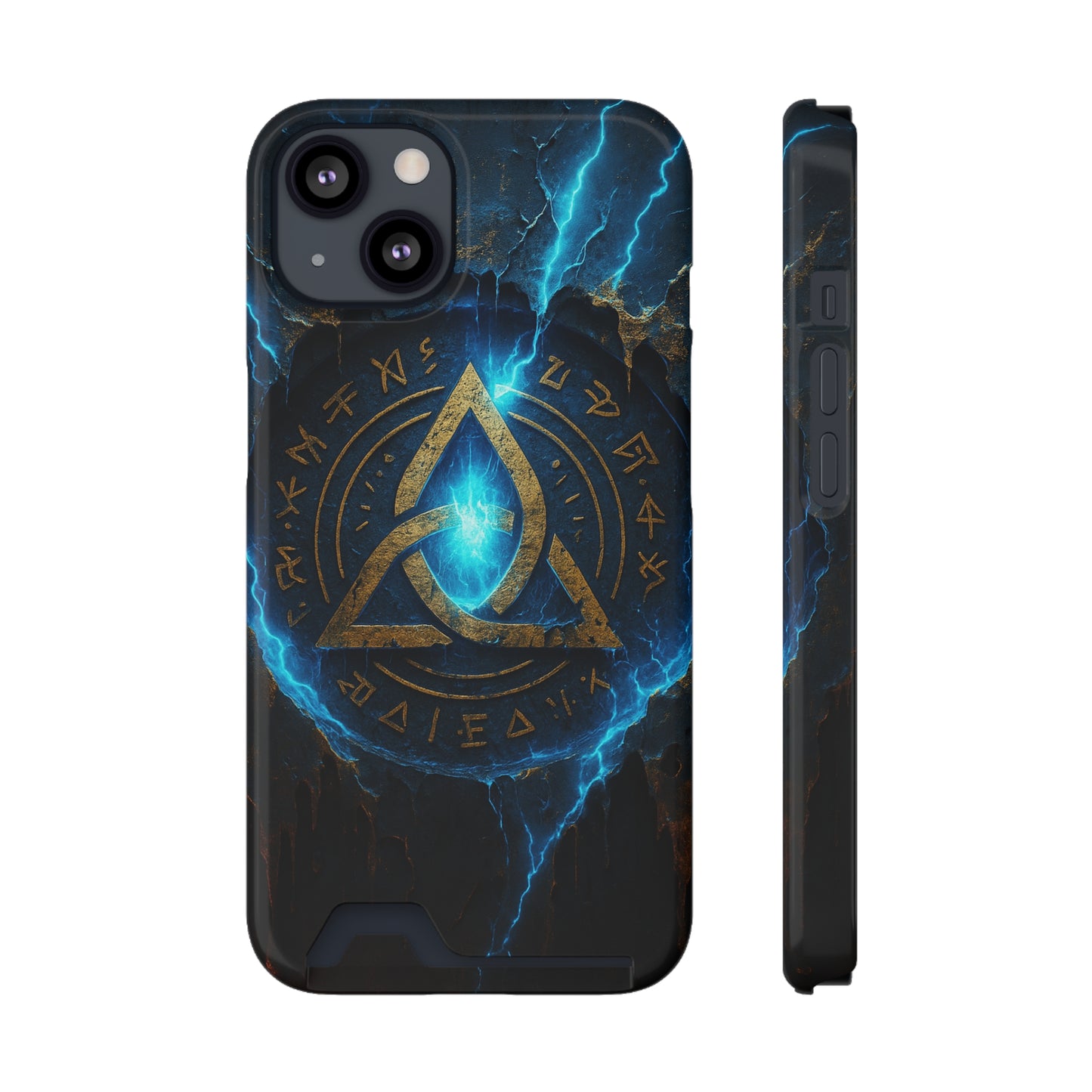 Mystic Triad • Apple iPhone 13 • MagSafe® Tough Case with Card Holder