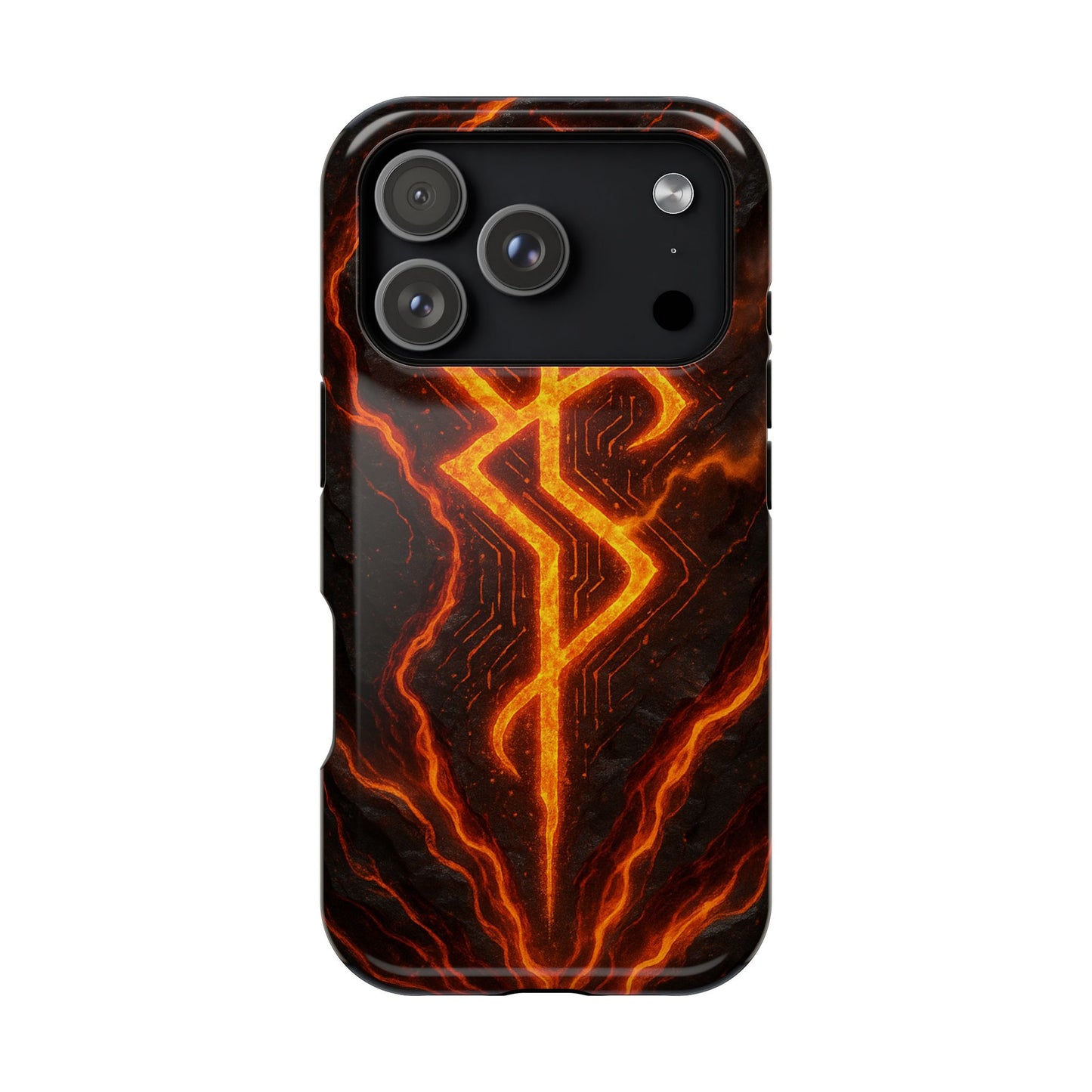 Molten Glyph • Apple iPhone 17 Pro • MagSafe® Tough Case