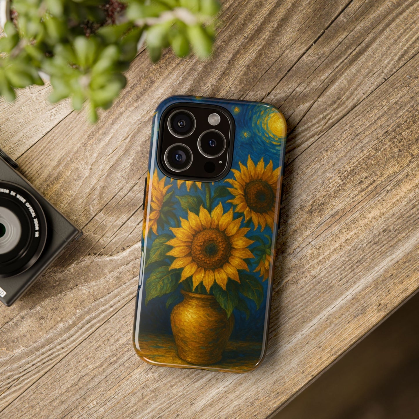Sunflower Nights • Apple iPhone 16 Pro • MagSafe® Tough Case