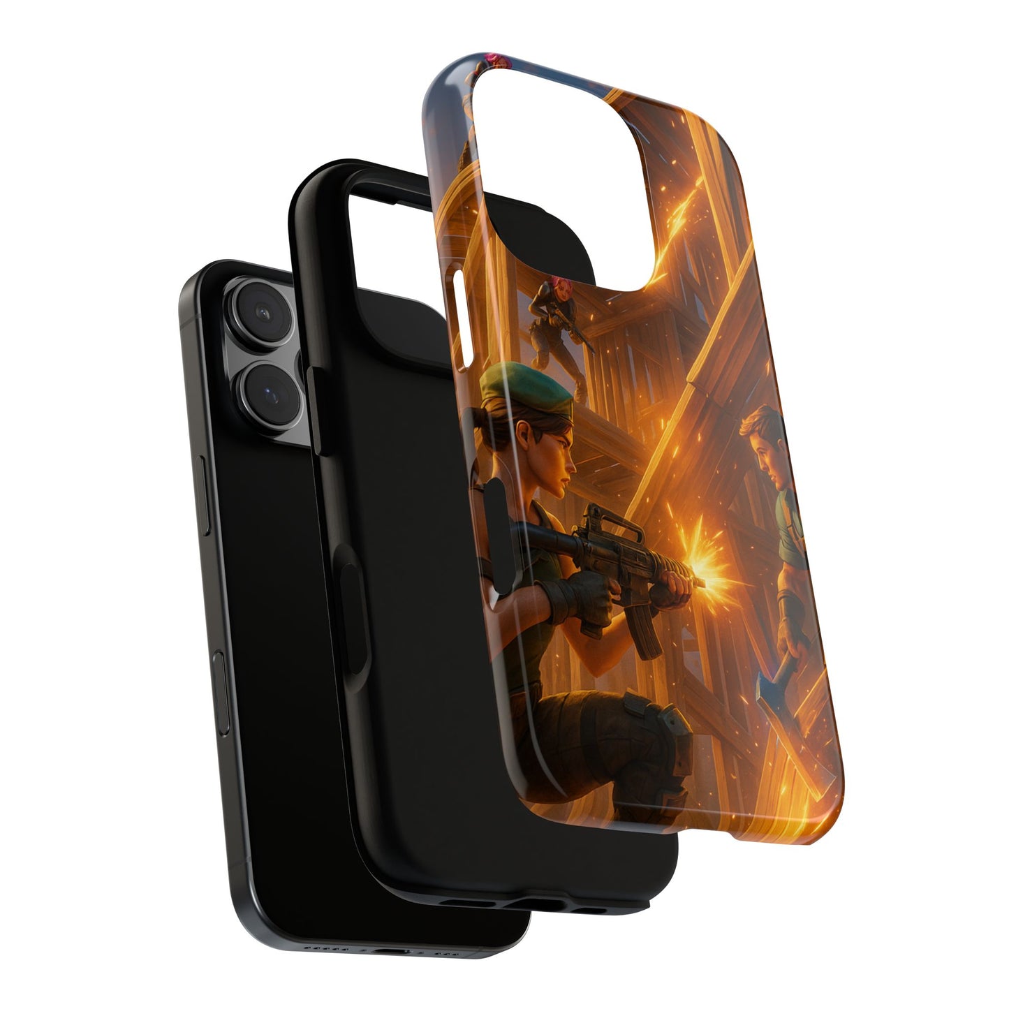 Build Fight • Fortnite • Apple iPhone 16 • MagSafe® Tough Case