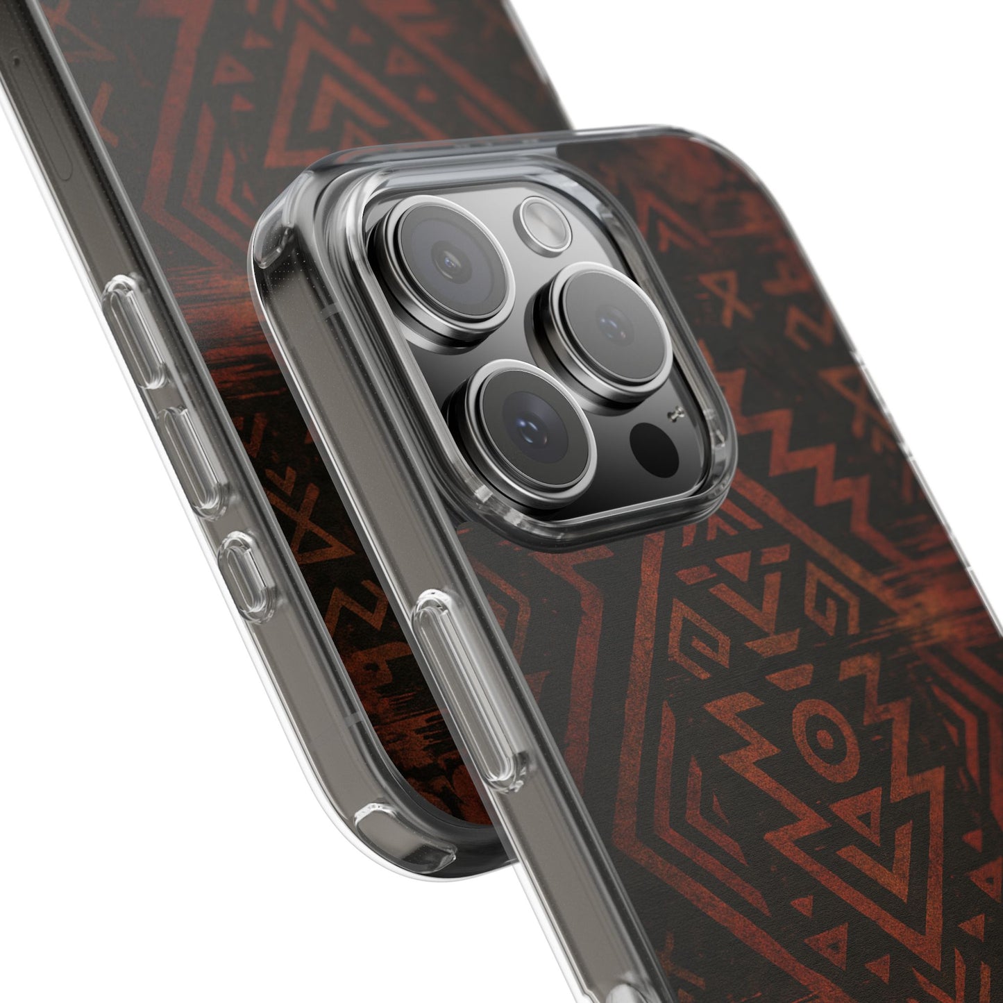 Tribal Glitch • Apple iPhone 16 • Clear Case