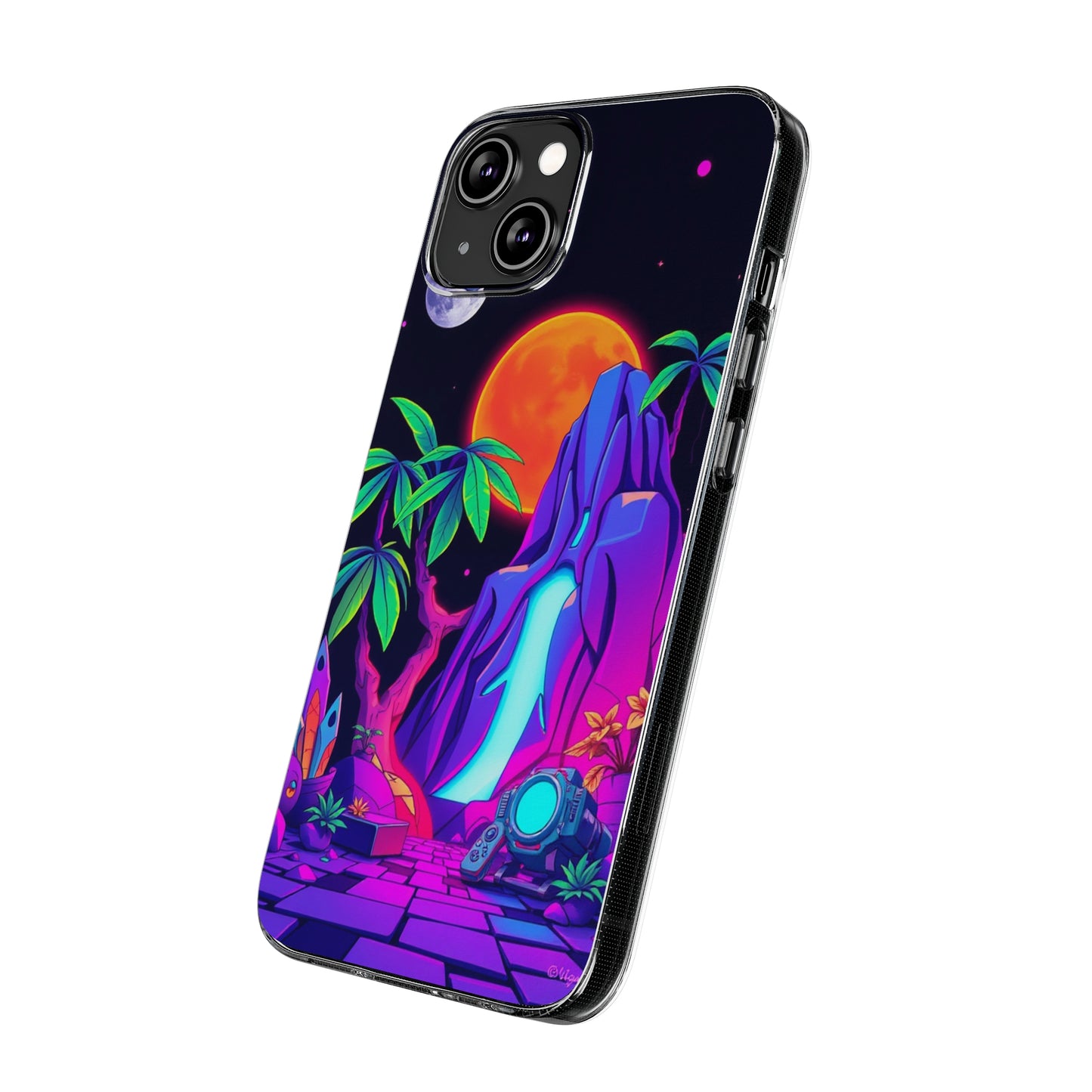 Lunar Paradise • Apple iPhone 14 • Flexi Clear Case