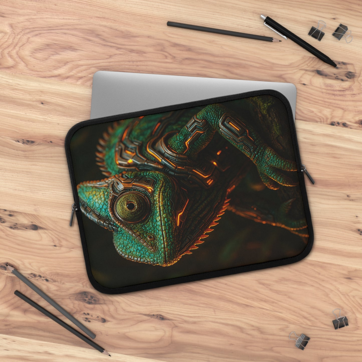 Cipher Cam • Dual Zipper Laptop Sleeve