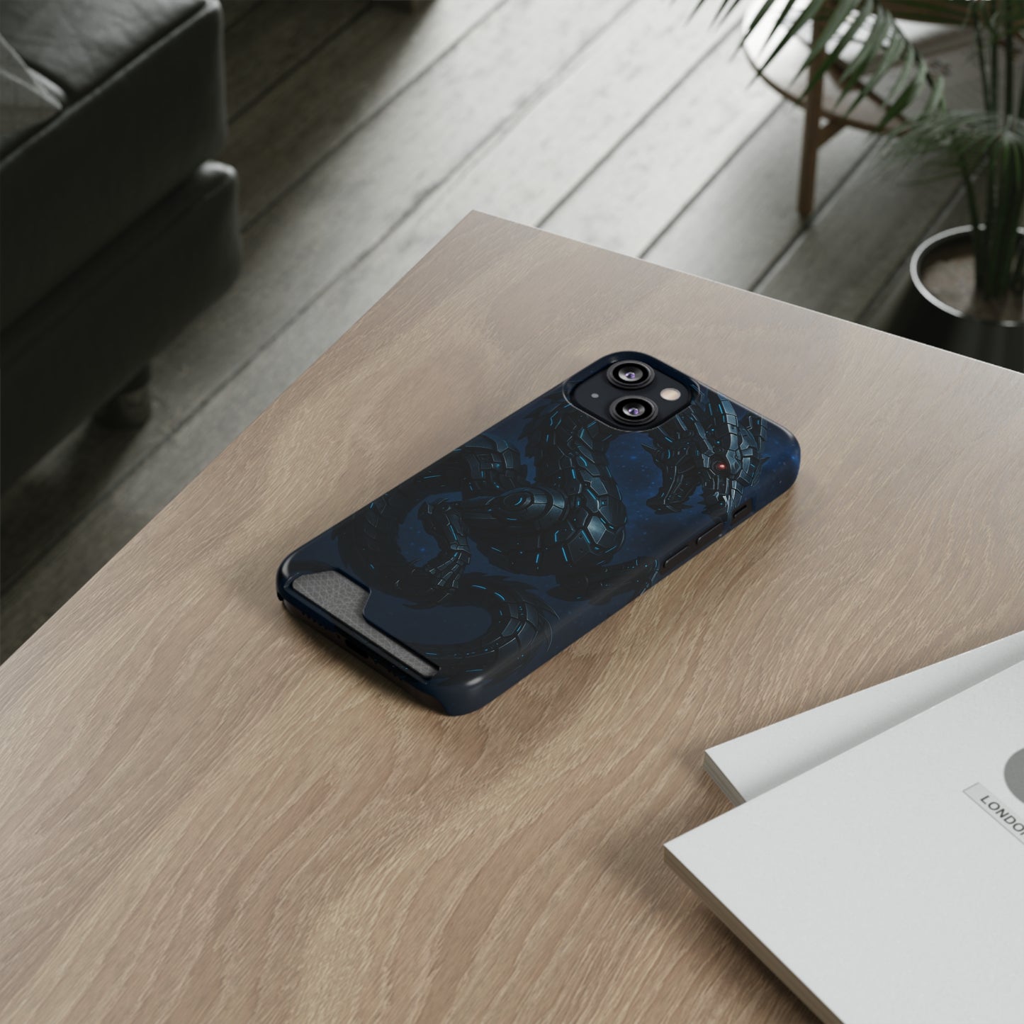 Cyber Fury • Apple iPhone 13 • MagSafe® Tough Case with Card Holder