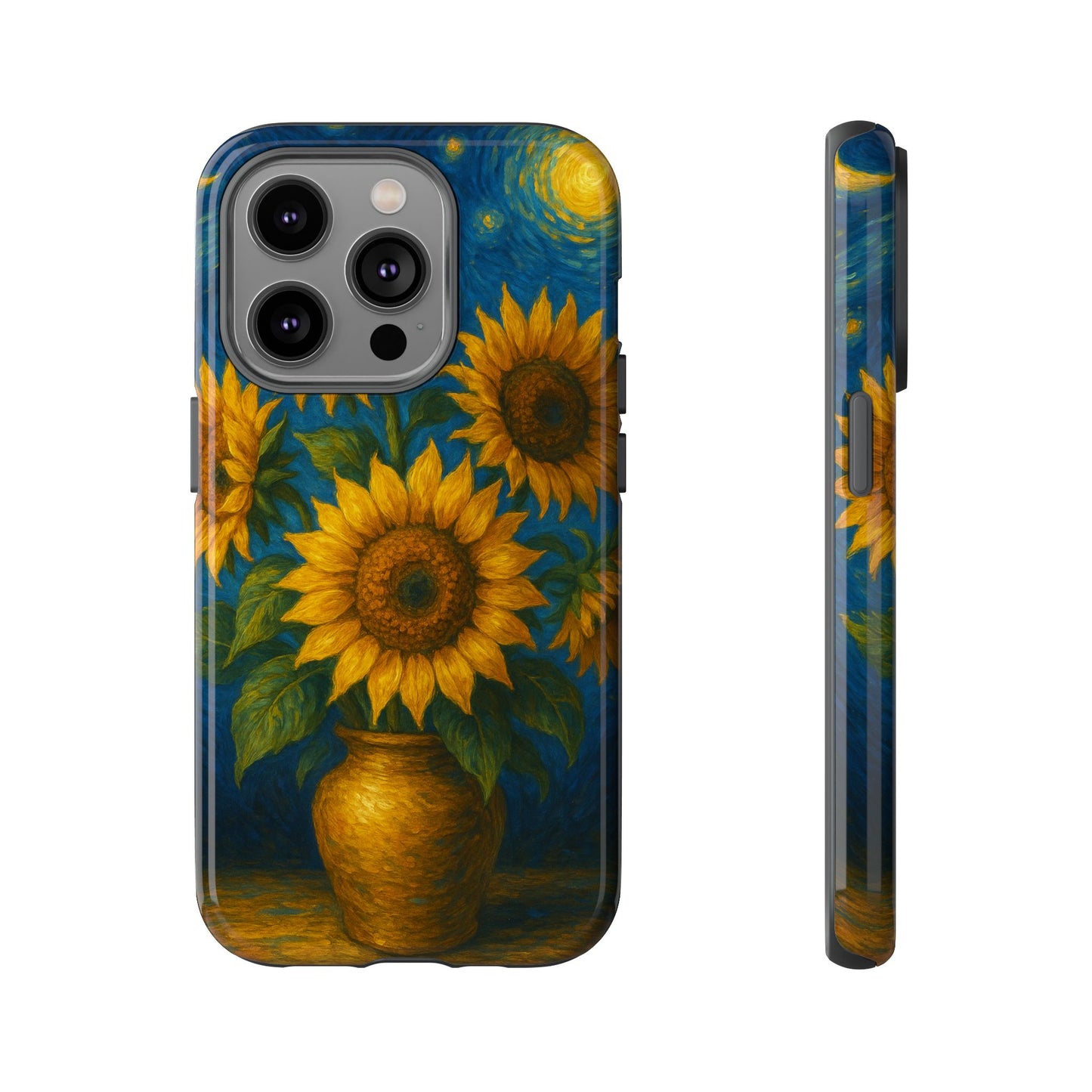 Sunflower Nights • Apple iPhone 14 • MagSafe® Tough Case