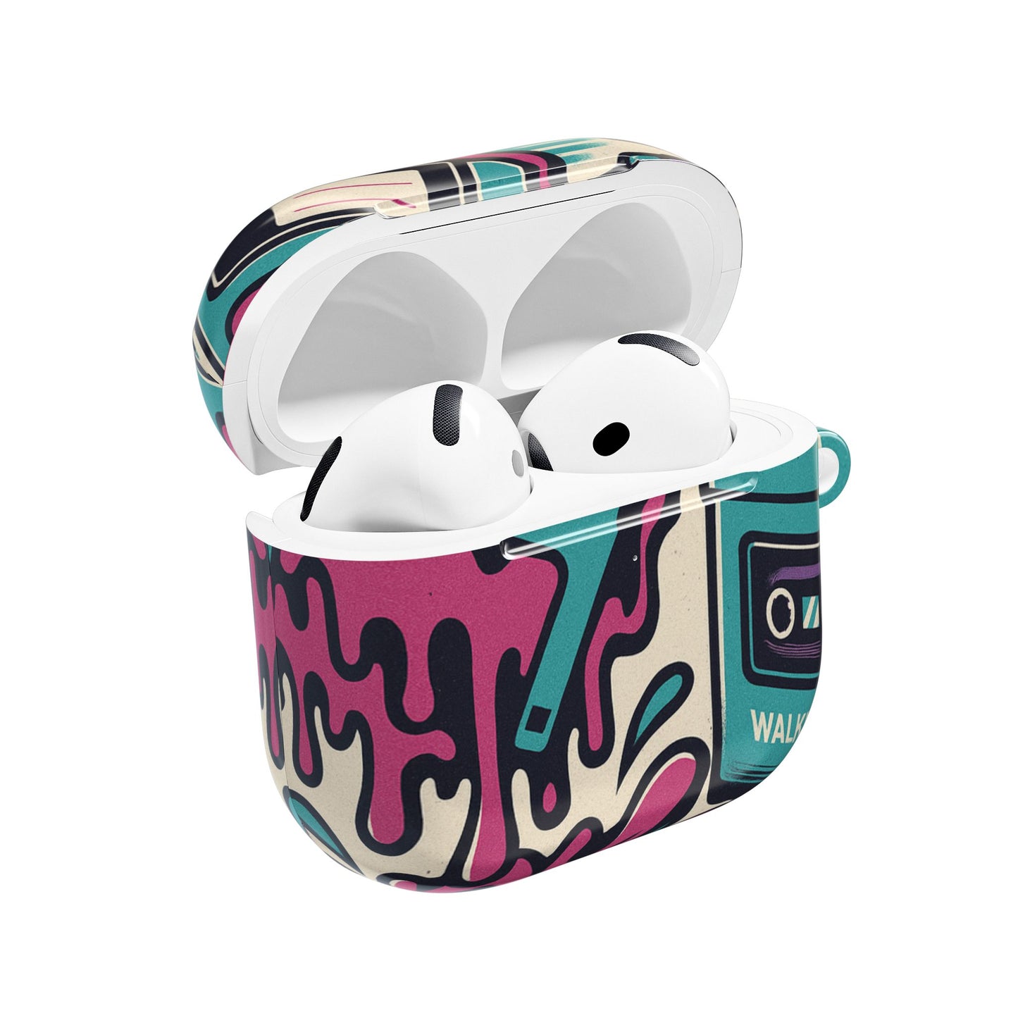 Retro Beats • AirPods Gen 4 Case (AOP)