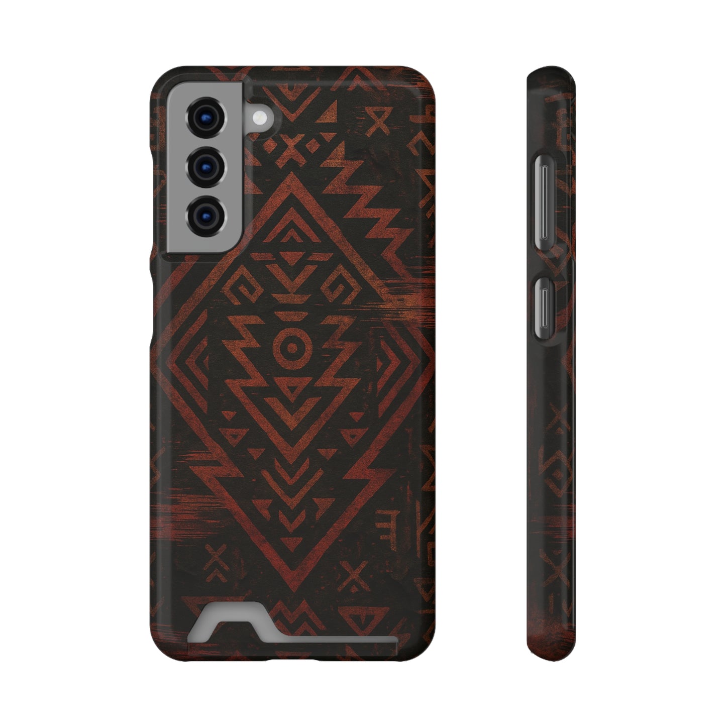 Tribal Glitch • Samsung Galaxy S21 • MagSafe® Tough Case with Card Holder