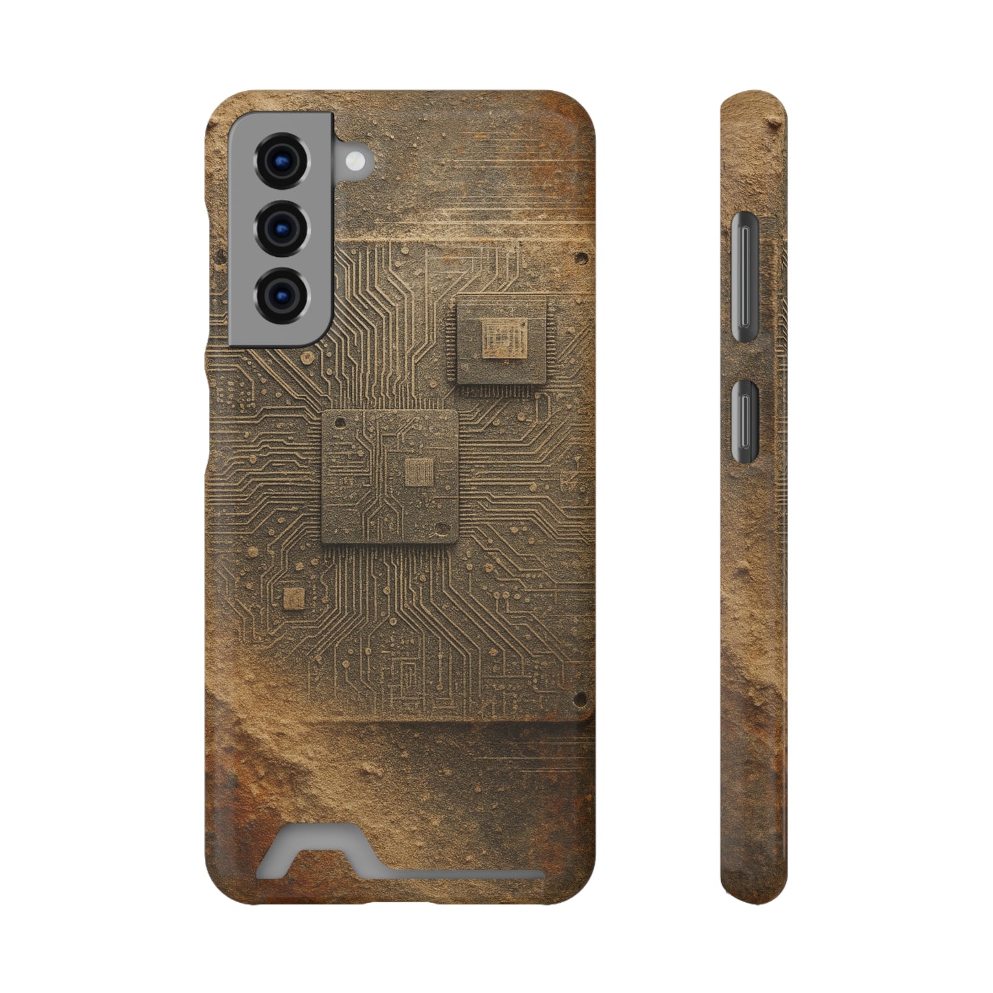 Sand Circuit • Samsung Galaxy S21 • MagSafe® Tough Case with Card Holder