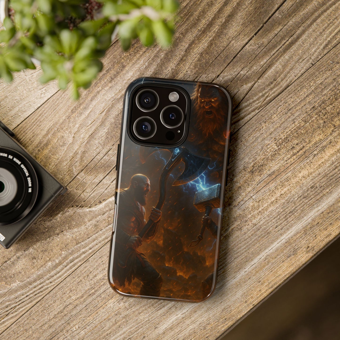 Boss Battles • God of War • Apple iPhone 16 • MagSafe® Tough Case