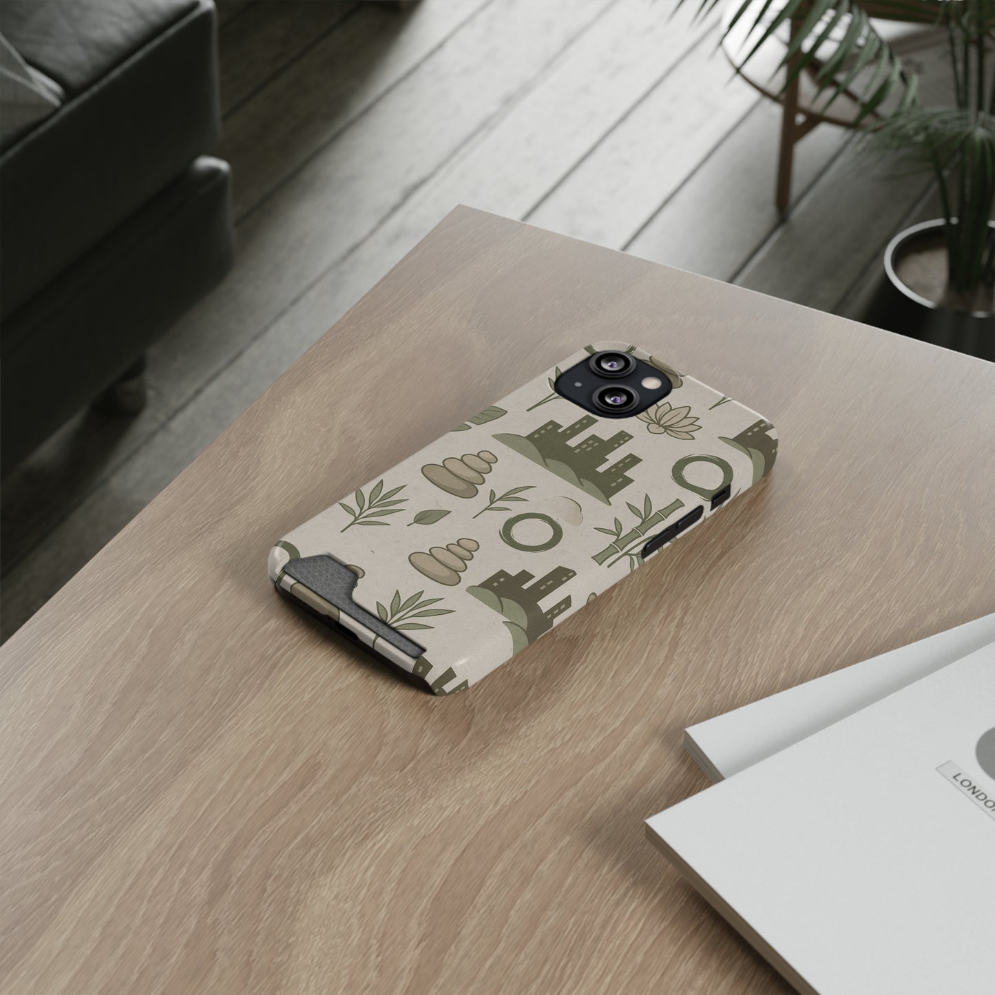Urban Zen • Apple iPhone 13 • MagSafe® Tough Case with Card Holder