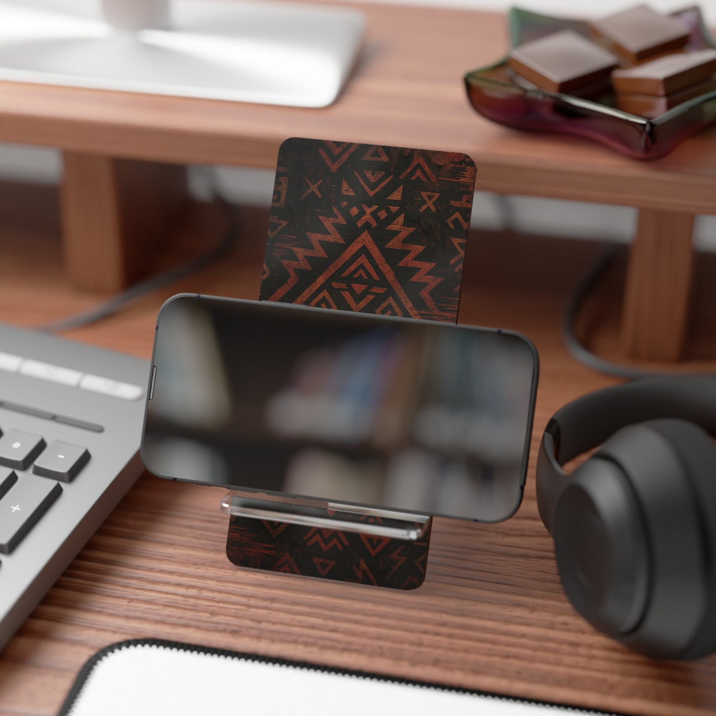 Tribal Glitch • Smartphone Display Stand