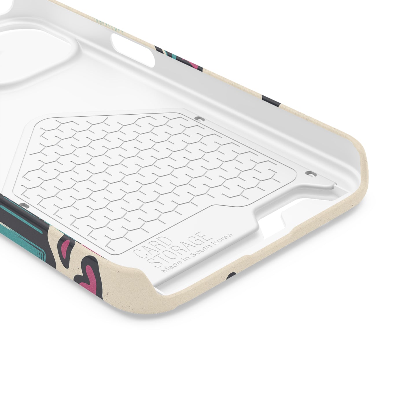 Retro Beats • Apple iPhone 13 • MagSafe® Tough Case with Card Holder