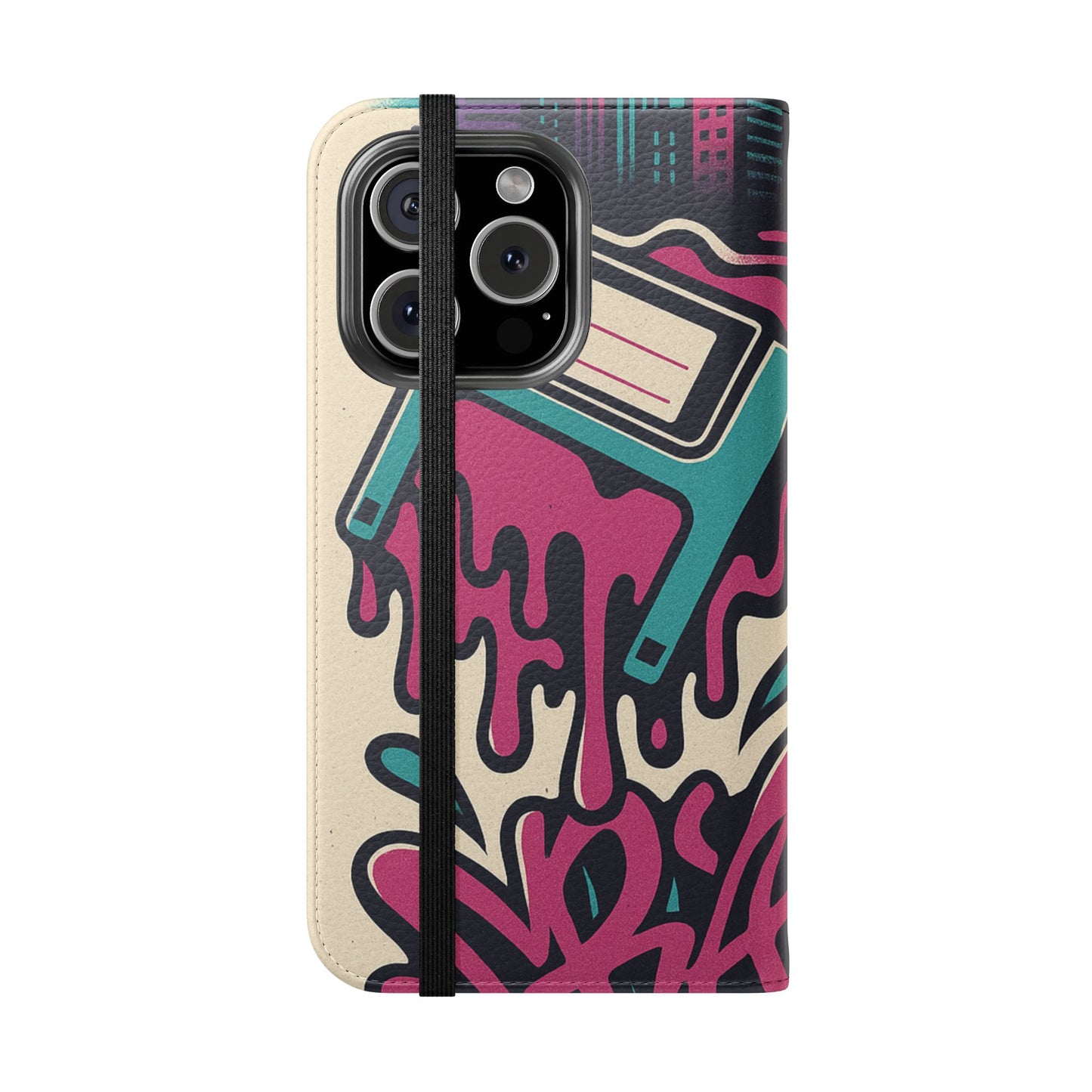 Retro Beats • Apple iPhone 16 Flip Case