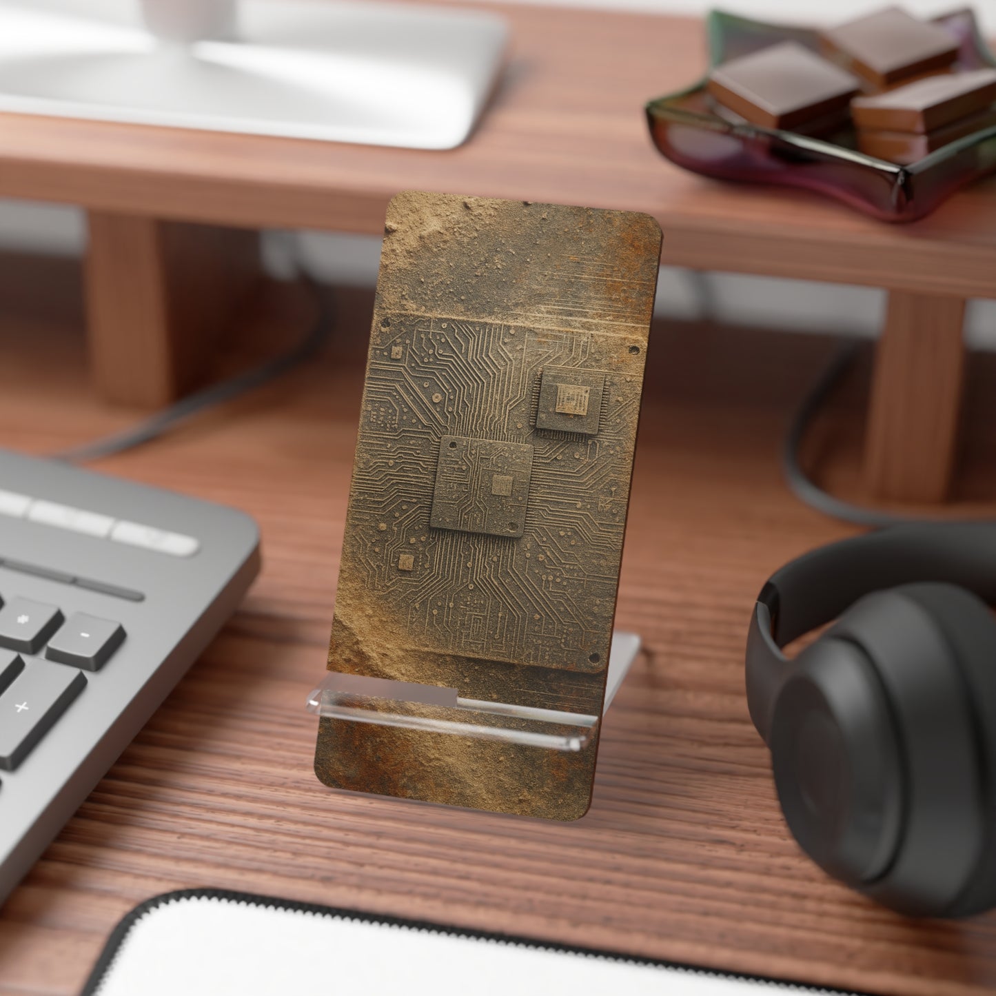 Sand Circuit • Smartphone Display Stand