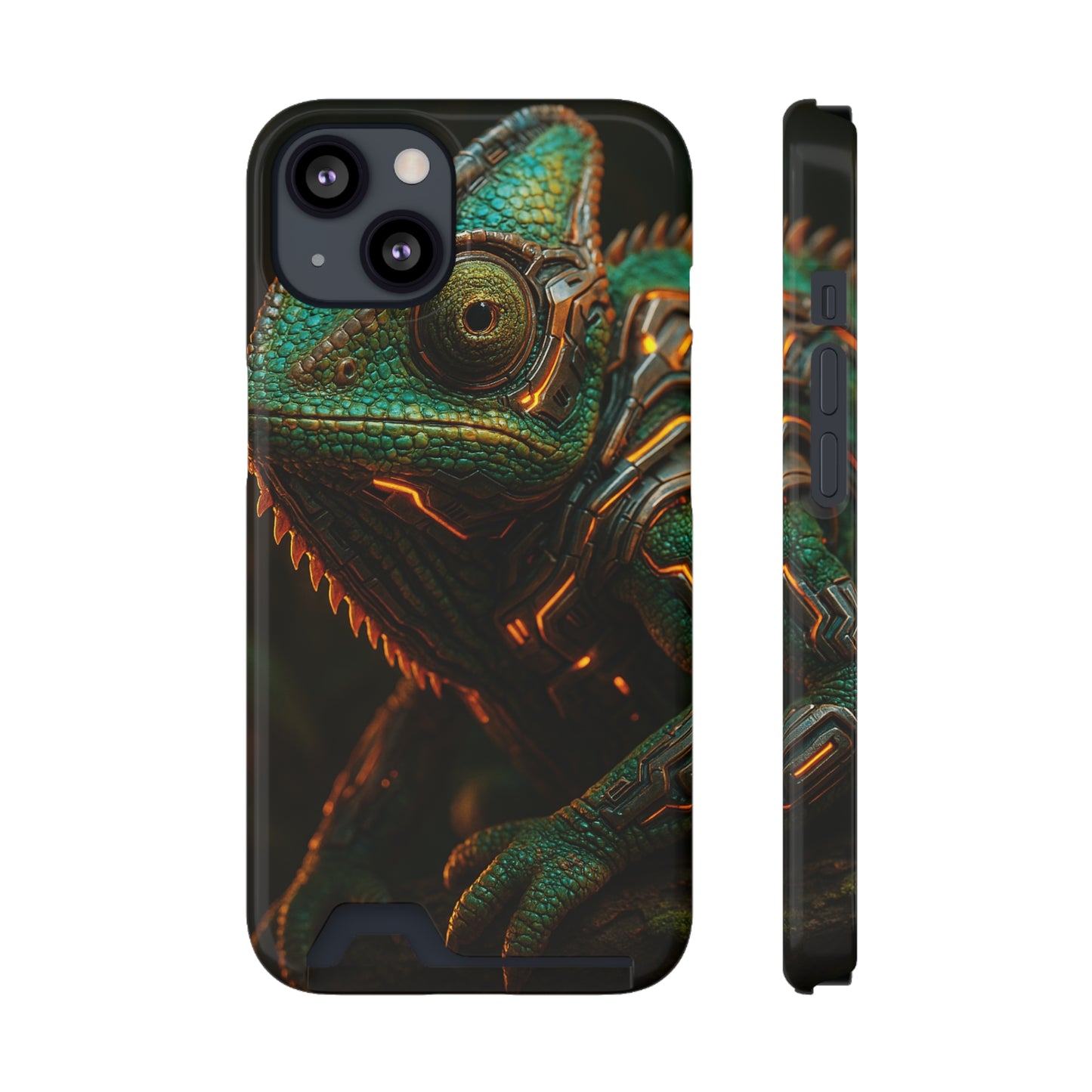 Cipher Cham • Apple iPhone 13 • MagSafe® Tough Case with Card Holder