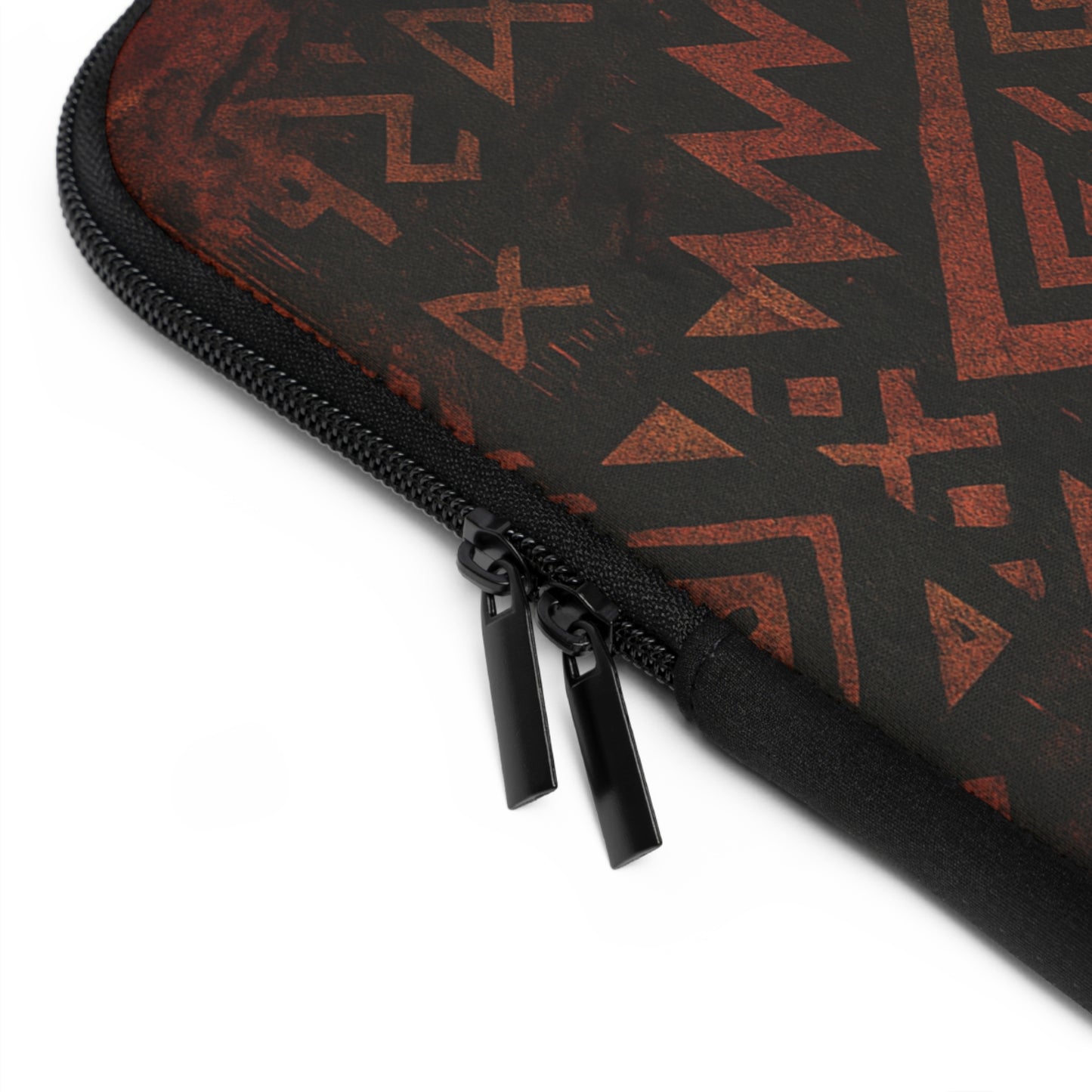Tribal Glitch • Dual Zipper Laptop Sleeve