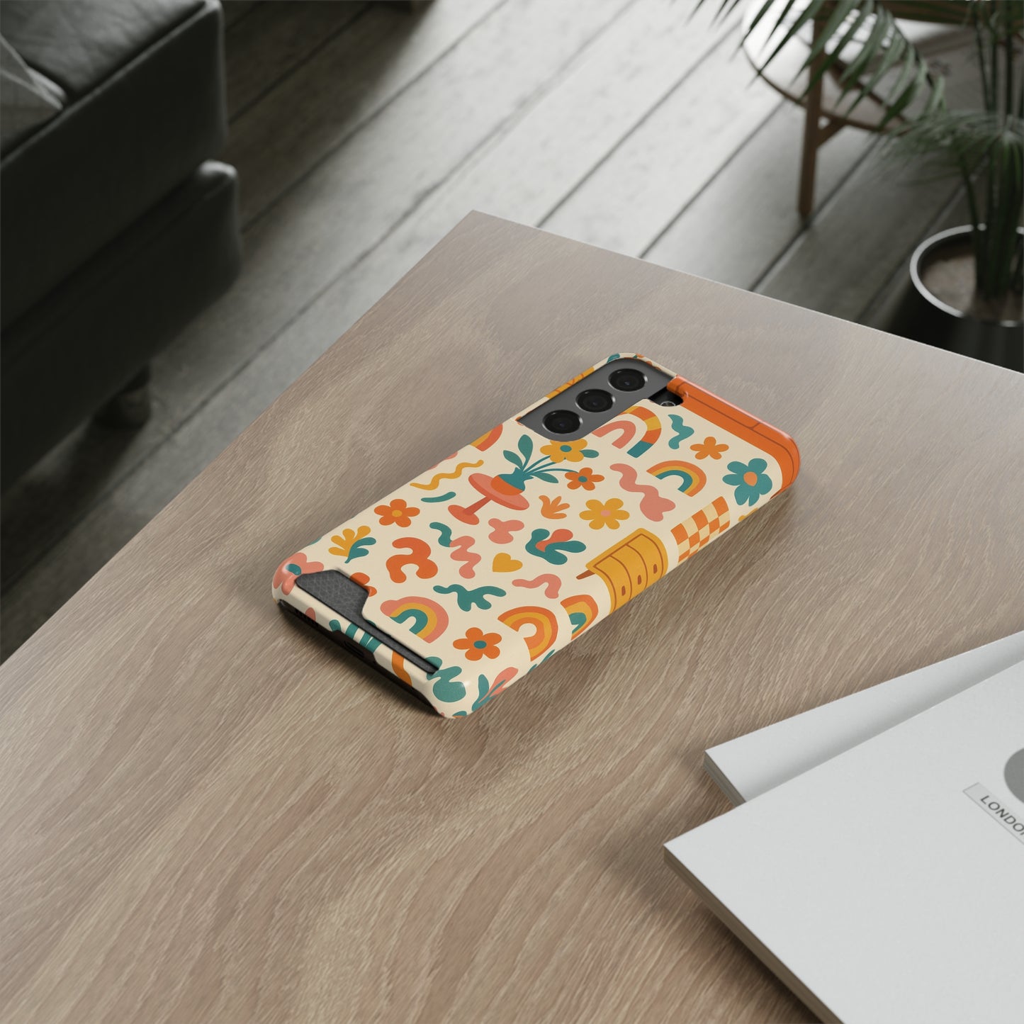 Dopamine Decor • Samsung Galaxy S22 • MagSafe® Tough Case with Card Holder