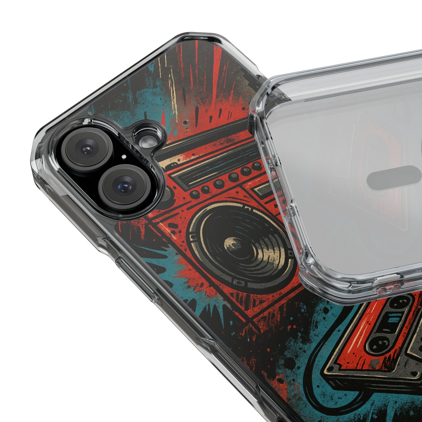 Old Skool • Apple iPhone 16 • MagSafe® Clear Case