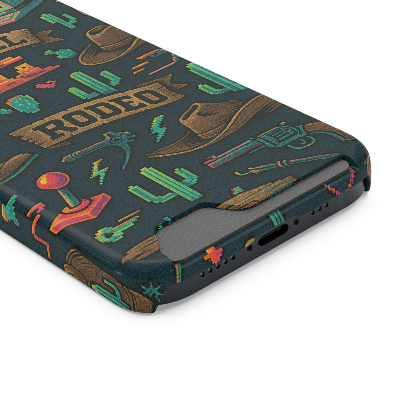 Pixel Rodeo • Apple iPhone 13 • MagSafe® Tough Case with Card Holder