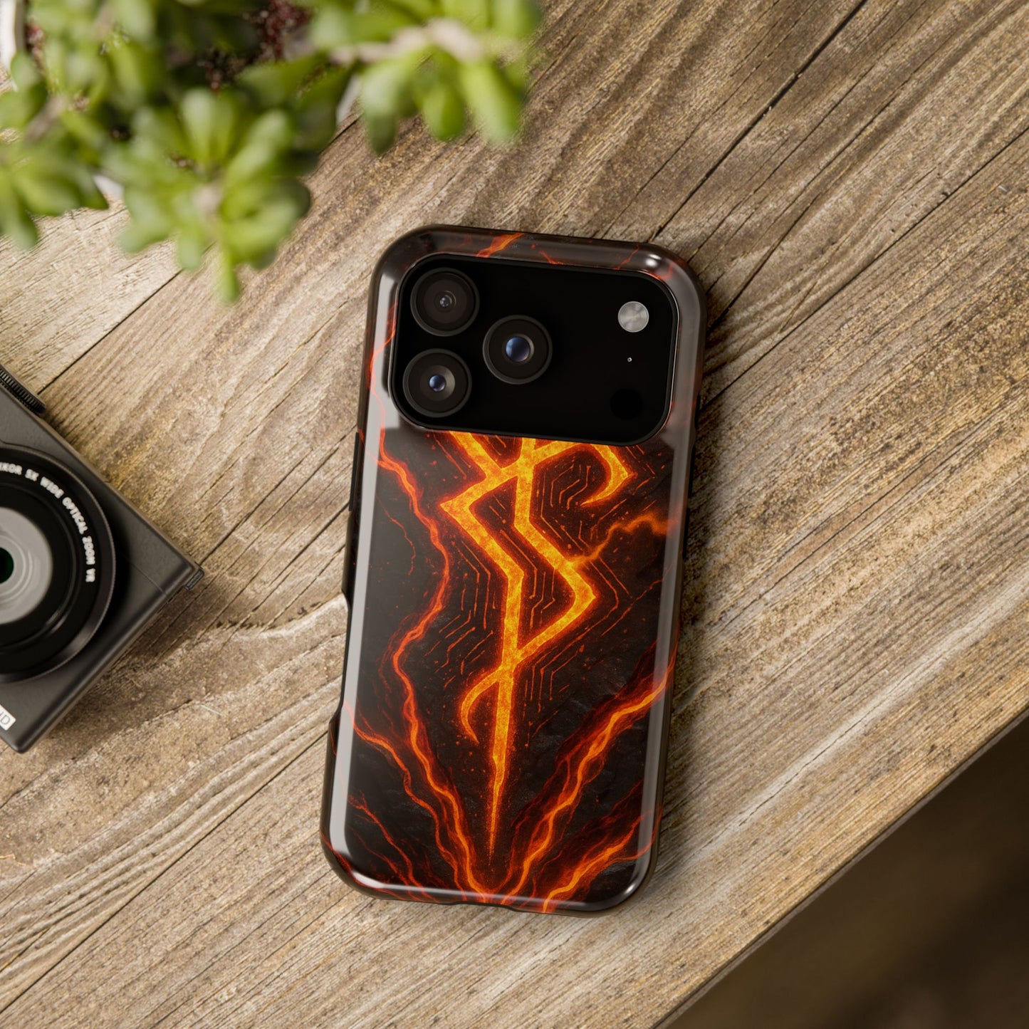 Molten Glyph • Apple iPhone 17 Pro • MagSafe® Tough Case