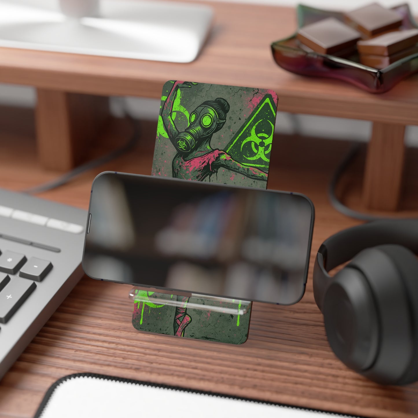 Biohazard Ballerina • Smartphone Display Stand