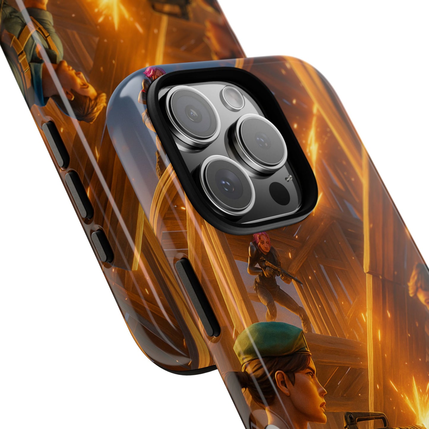 Build Fight • Fortnite • Apple iPhone 16 • MagSafe® Tough Case