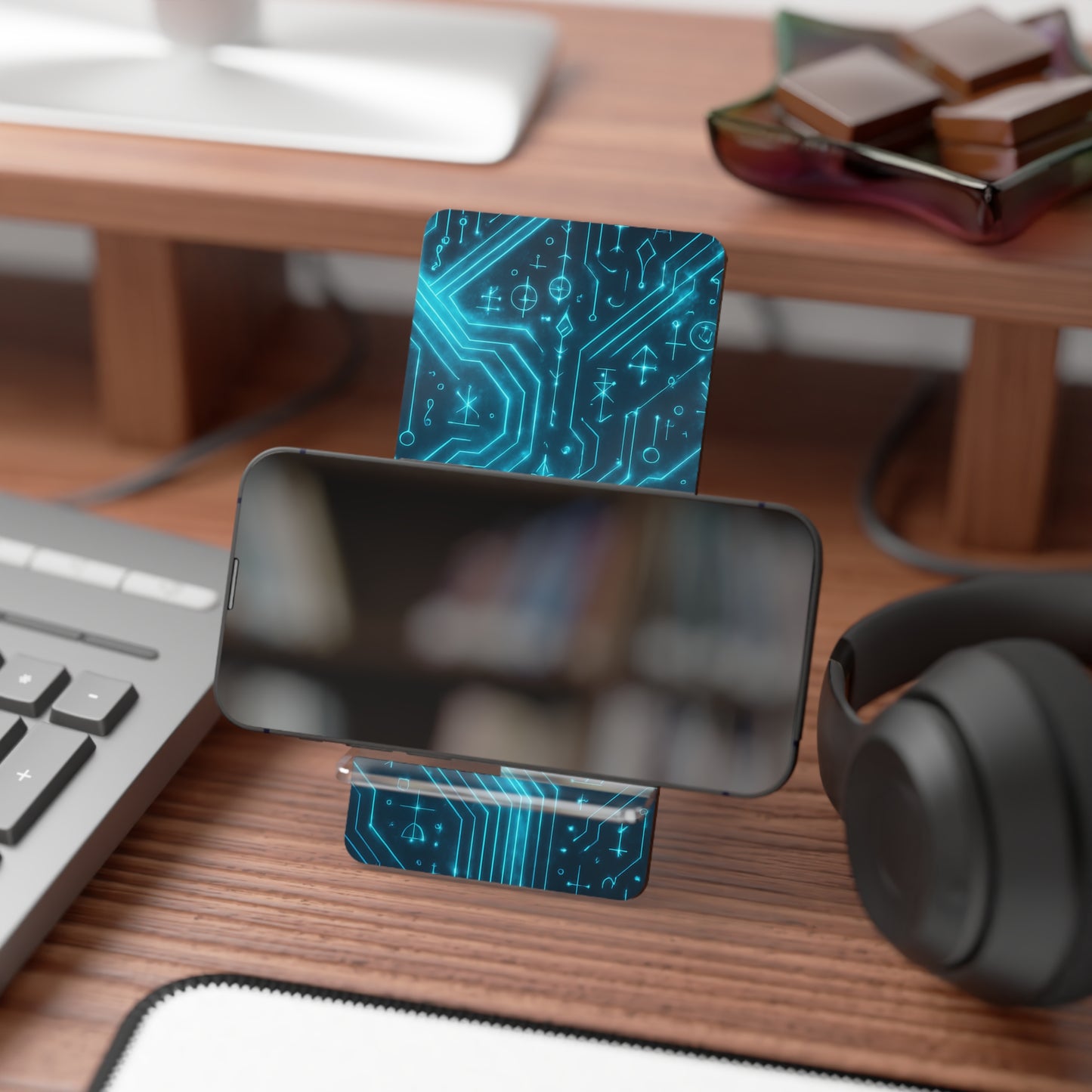 Circuit Glyph • Smartphone Display Stand