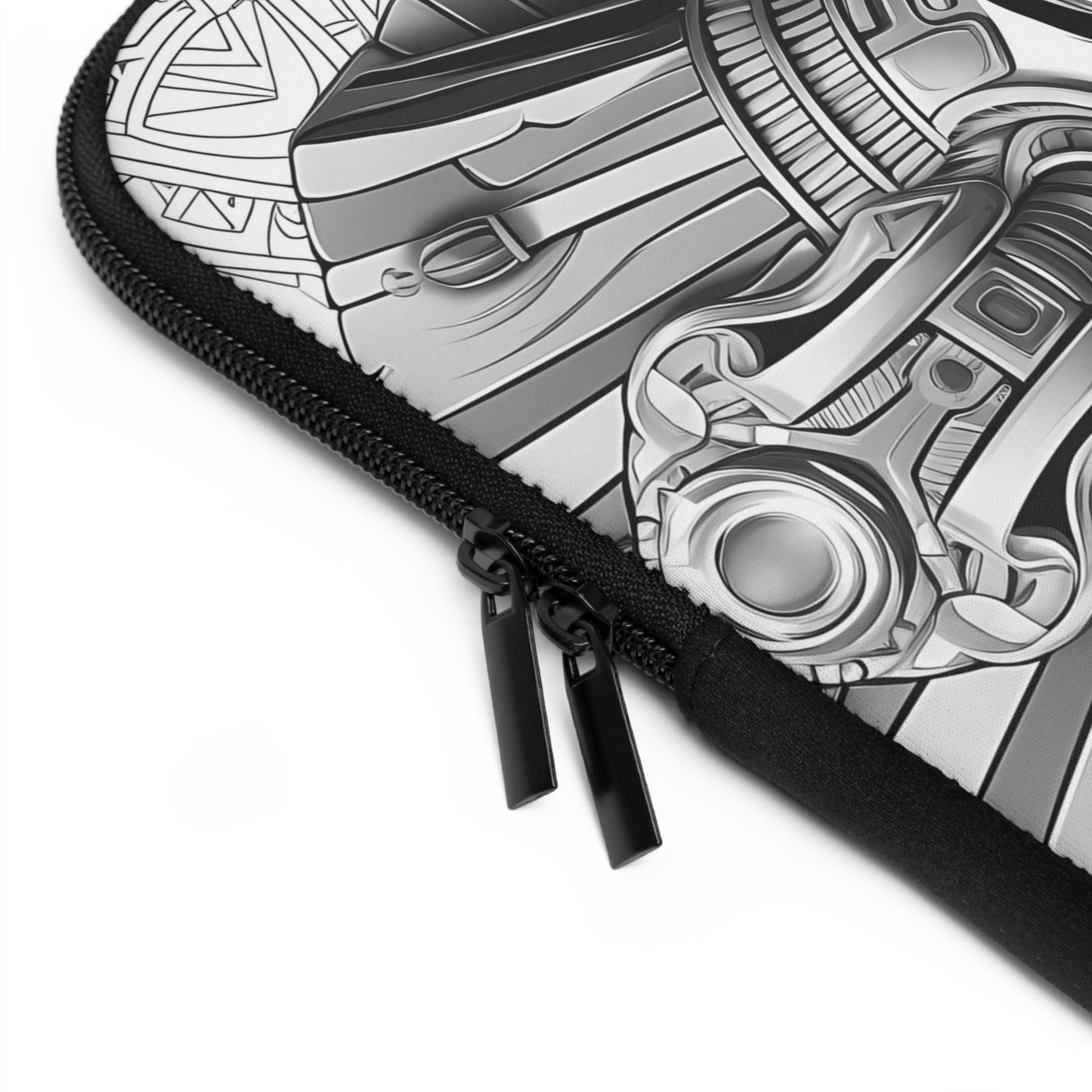 Throne of the Architect • Dual Zipper Laptop Sleeve