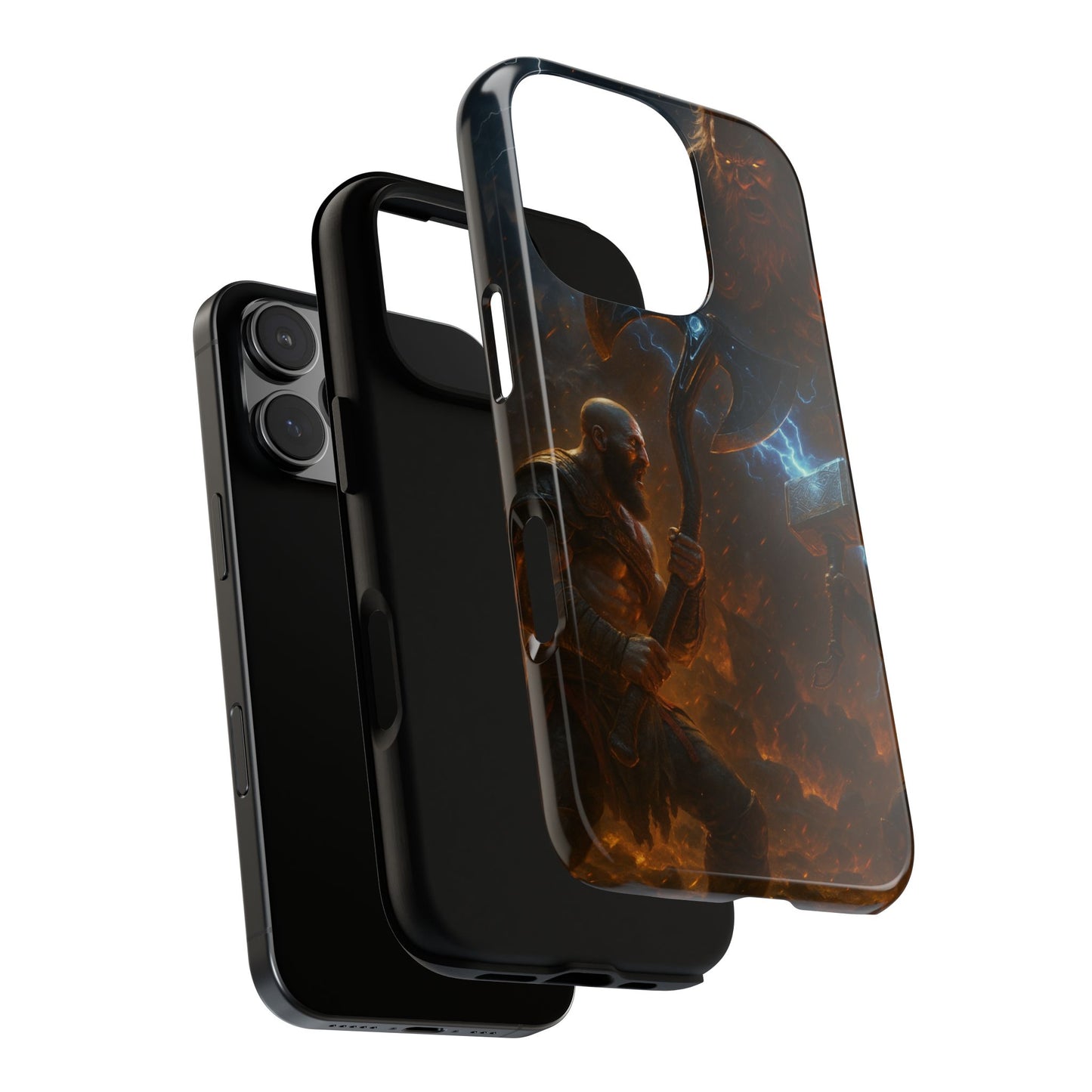 Boss Battles • God of War • Apple iPhone 16 • MagSafe® Tough Case
