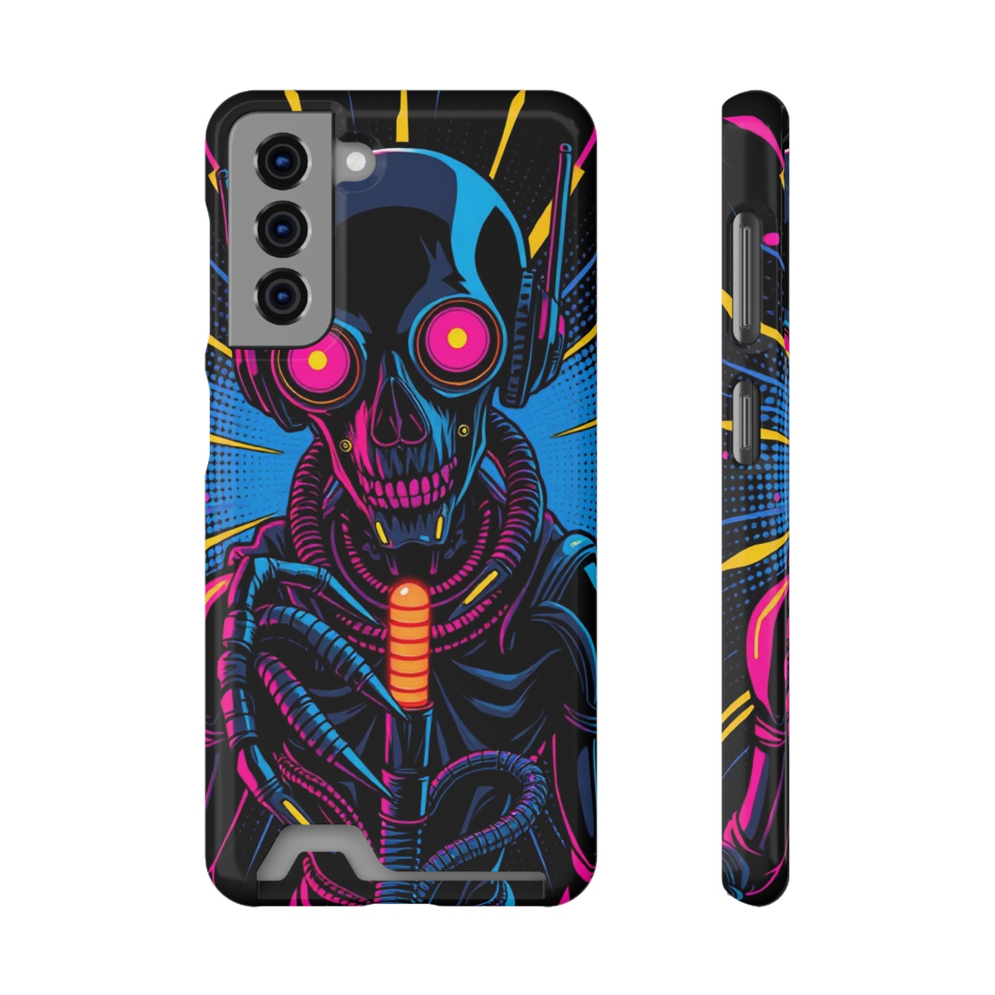 Neon Reaper • Samsung Galaxy S21 • MagSafe® Tough Case with Card Holder