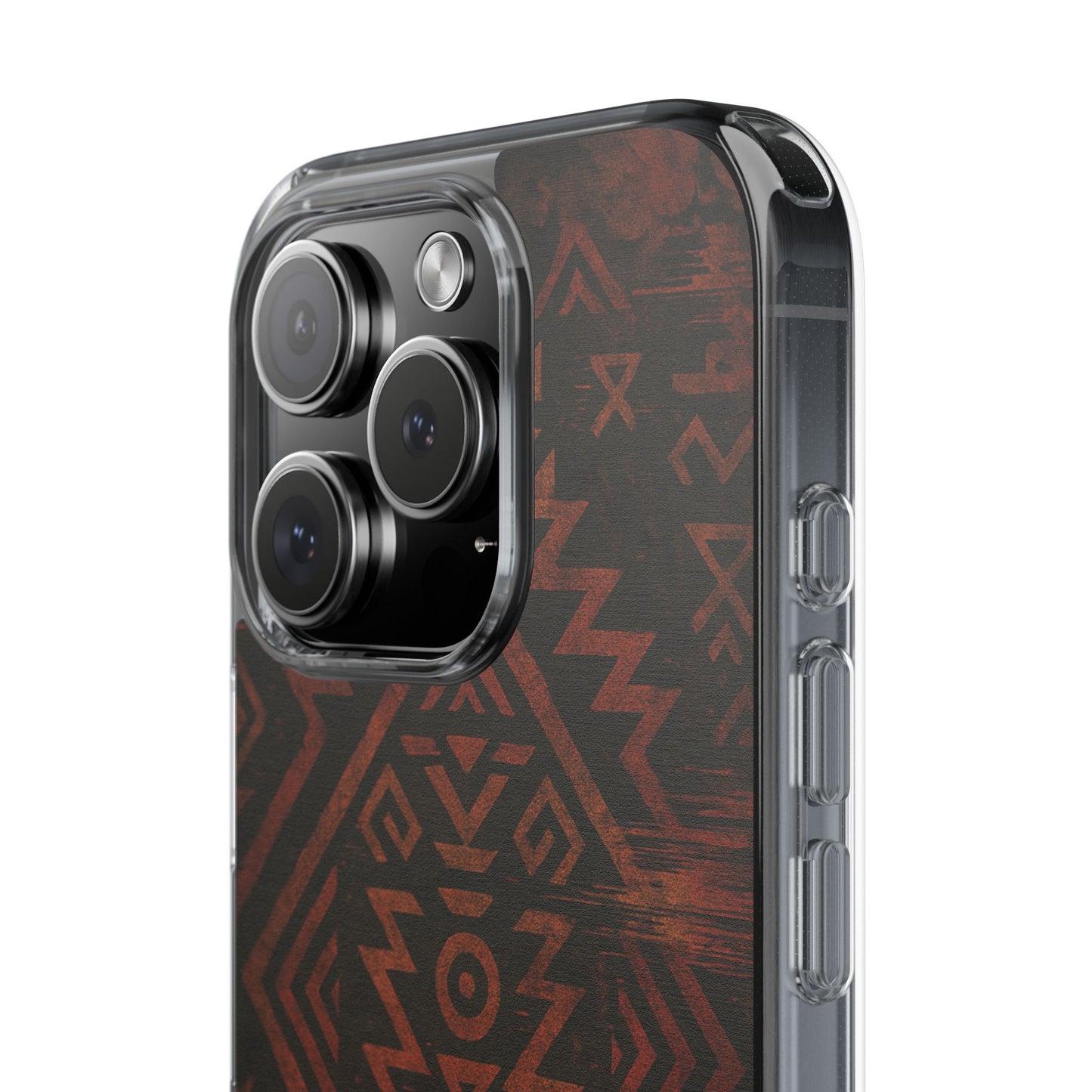 Tribal Glitch • Apple iPhone 16 • Clear Case
