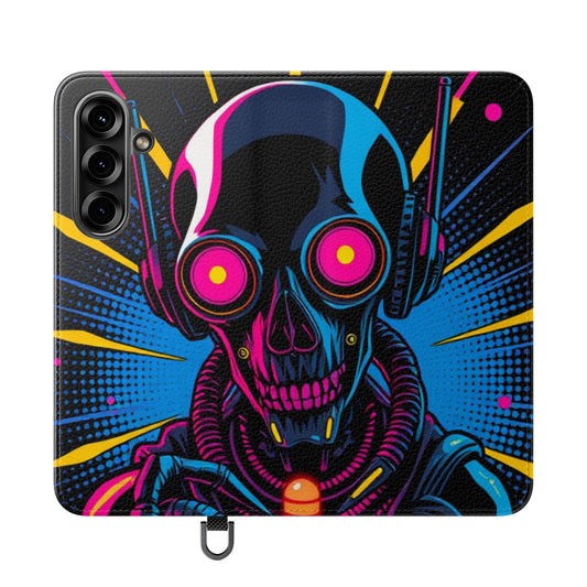 Neon Reaper • Samsung Galaxy S25 Flip Case